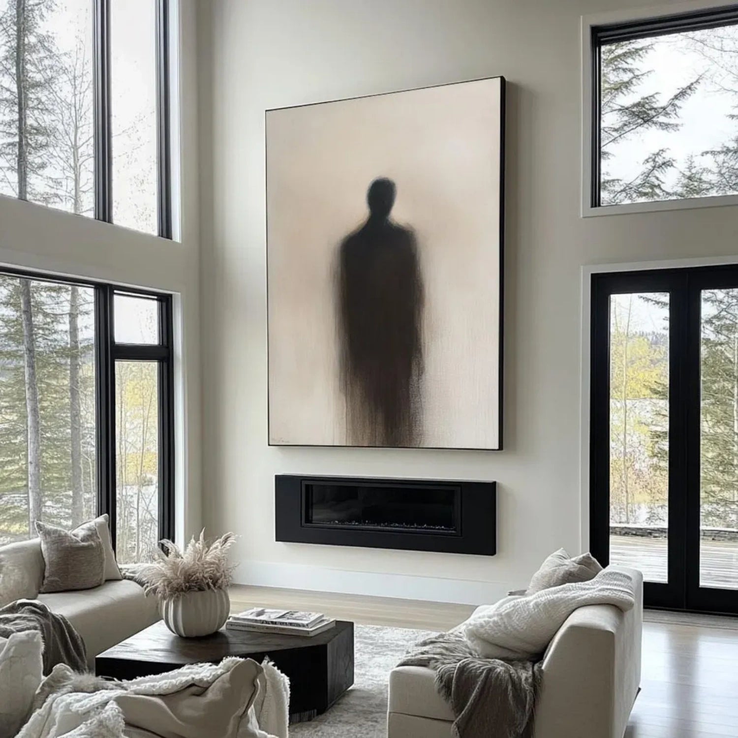 Contemporary Abstract Minimalist Wall Art #CW023