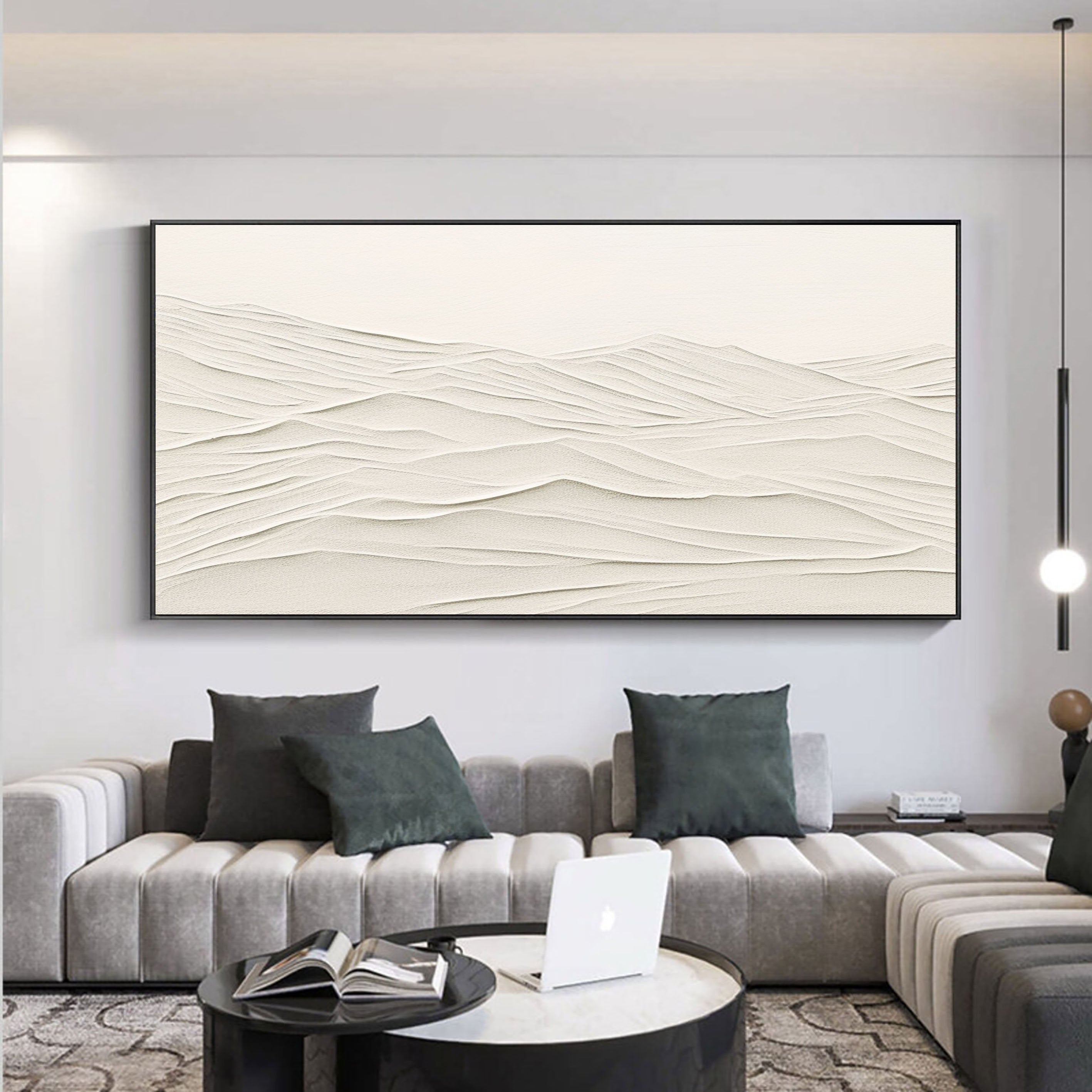 Plaster Art Minimalist Textured Painting #MM091