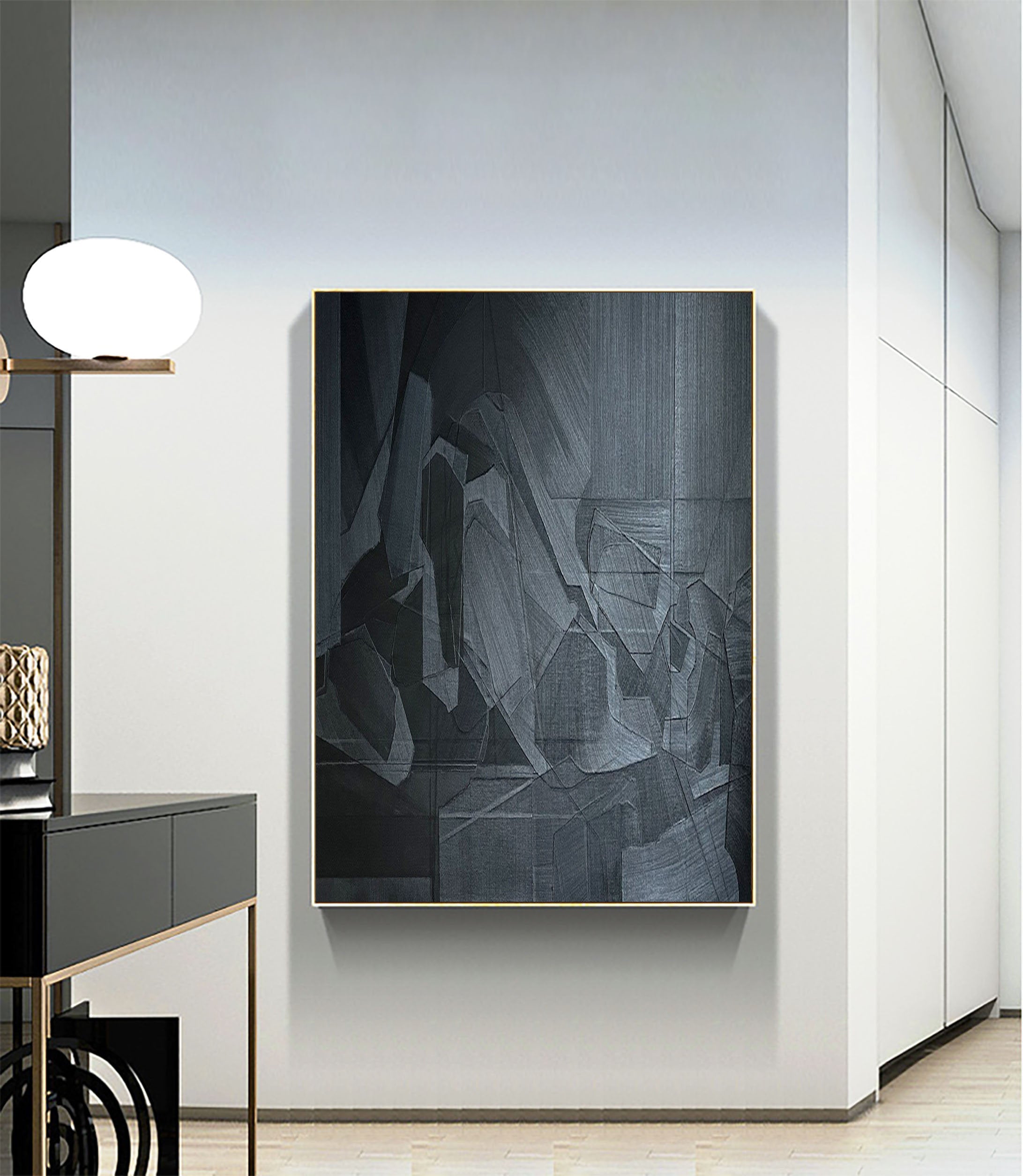 Minimalist Zen Canvas Painting #MZ044