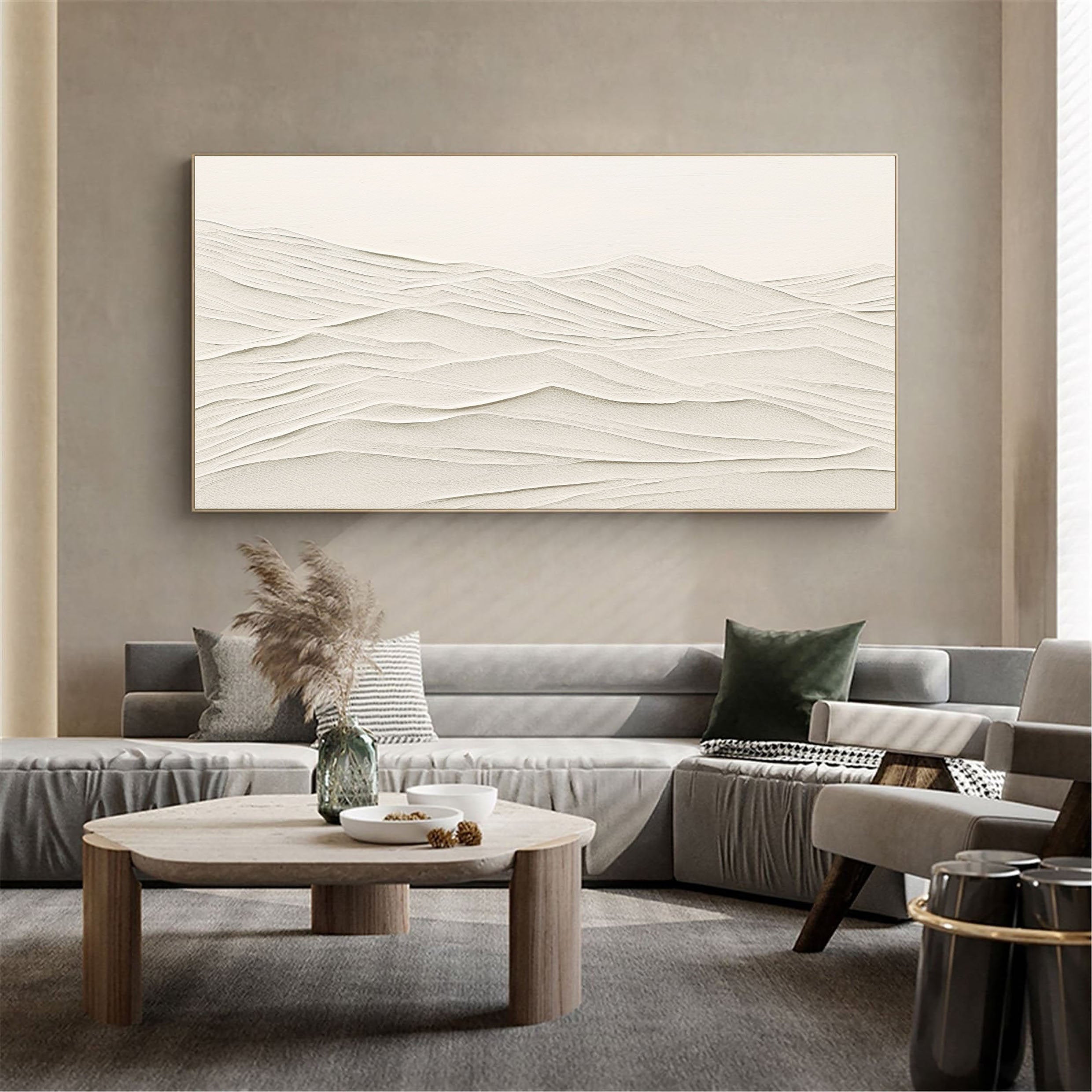 Plaster Art Minimalist Textured Painting #MM091