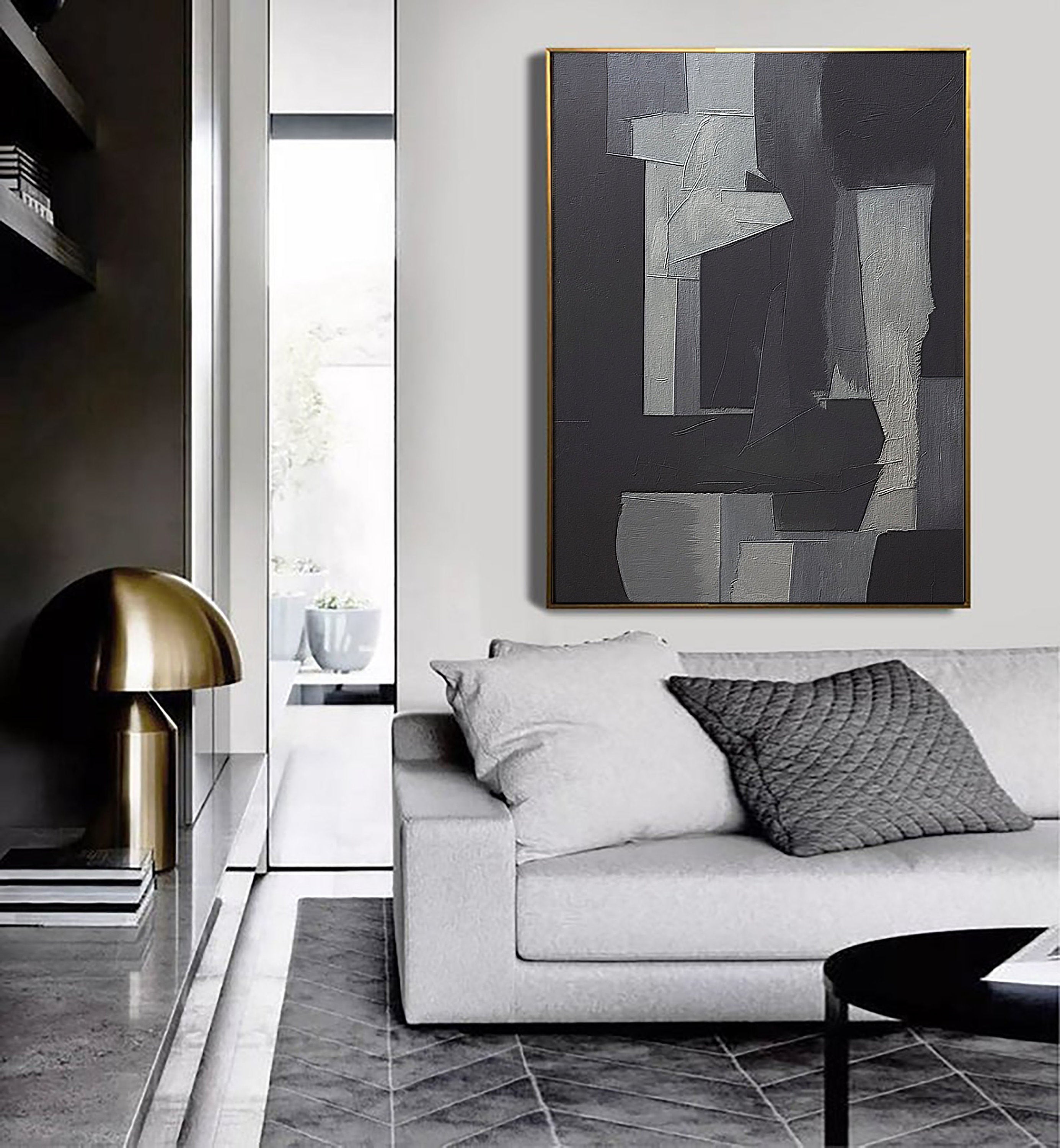 Minimalist Zen Canvas Painting #MZ045