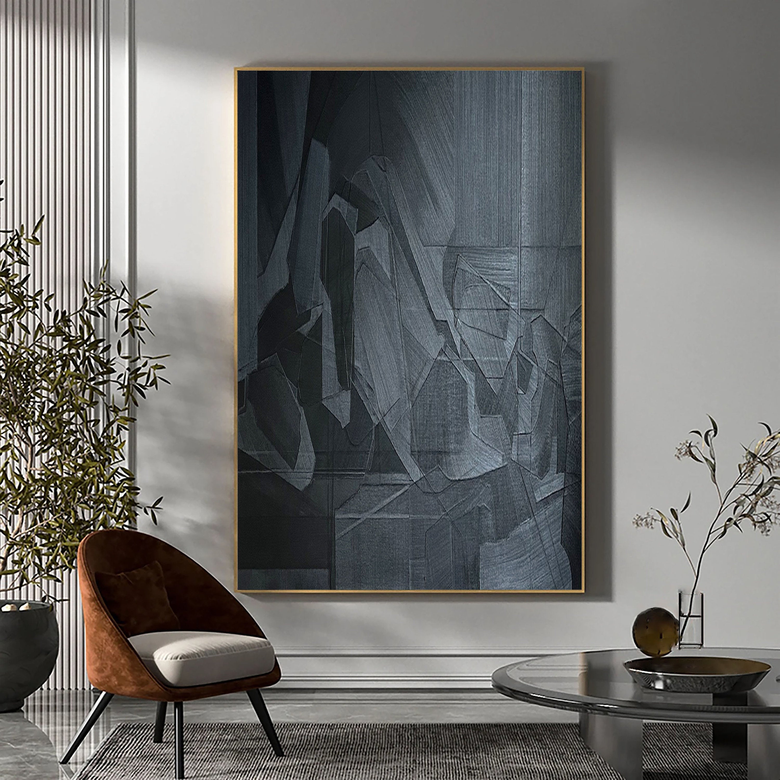 Minimalist Zen Canvas Painting #MZ044
