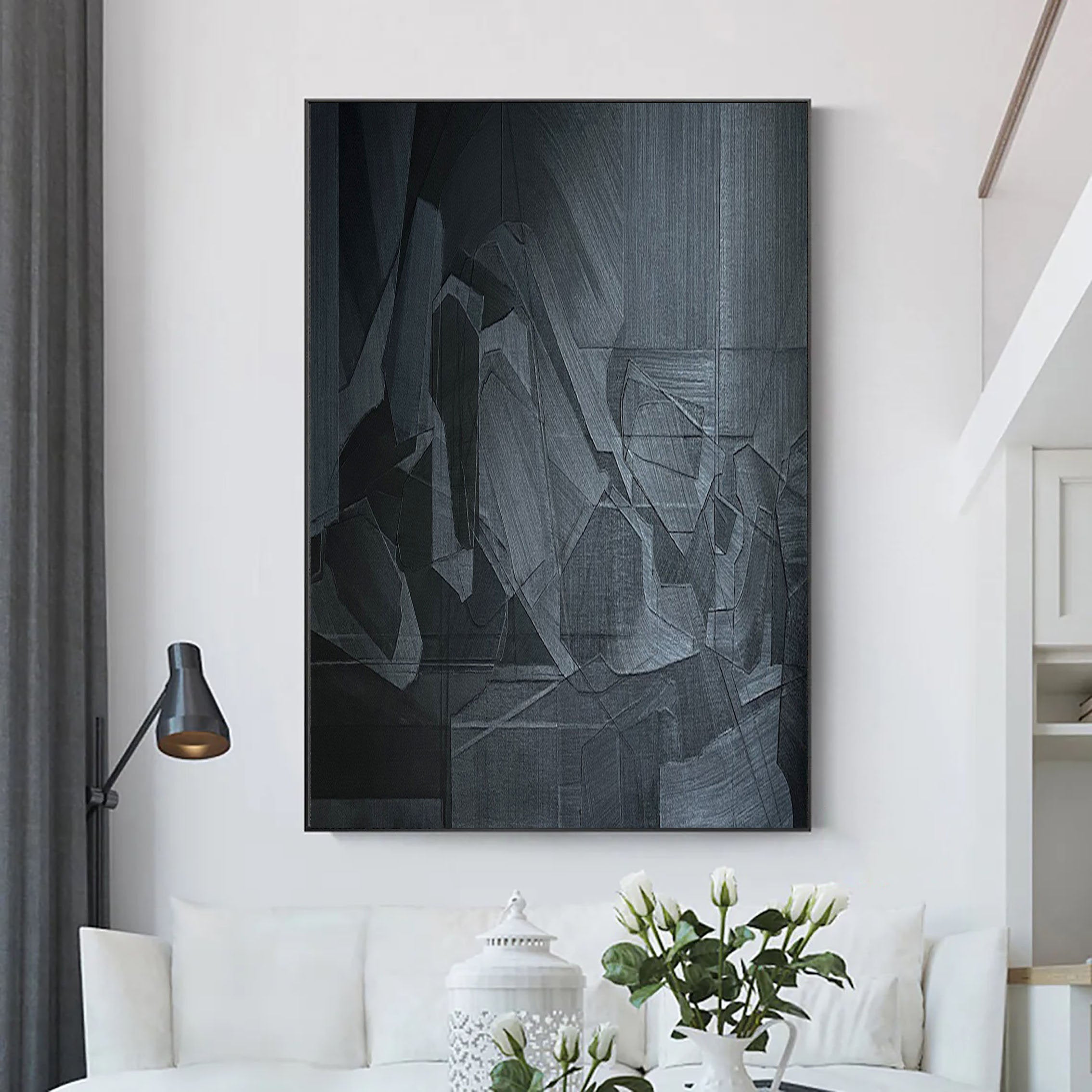 Minimalist Zen Canvas Painting #MZ044