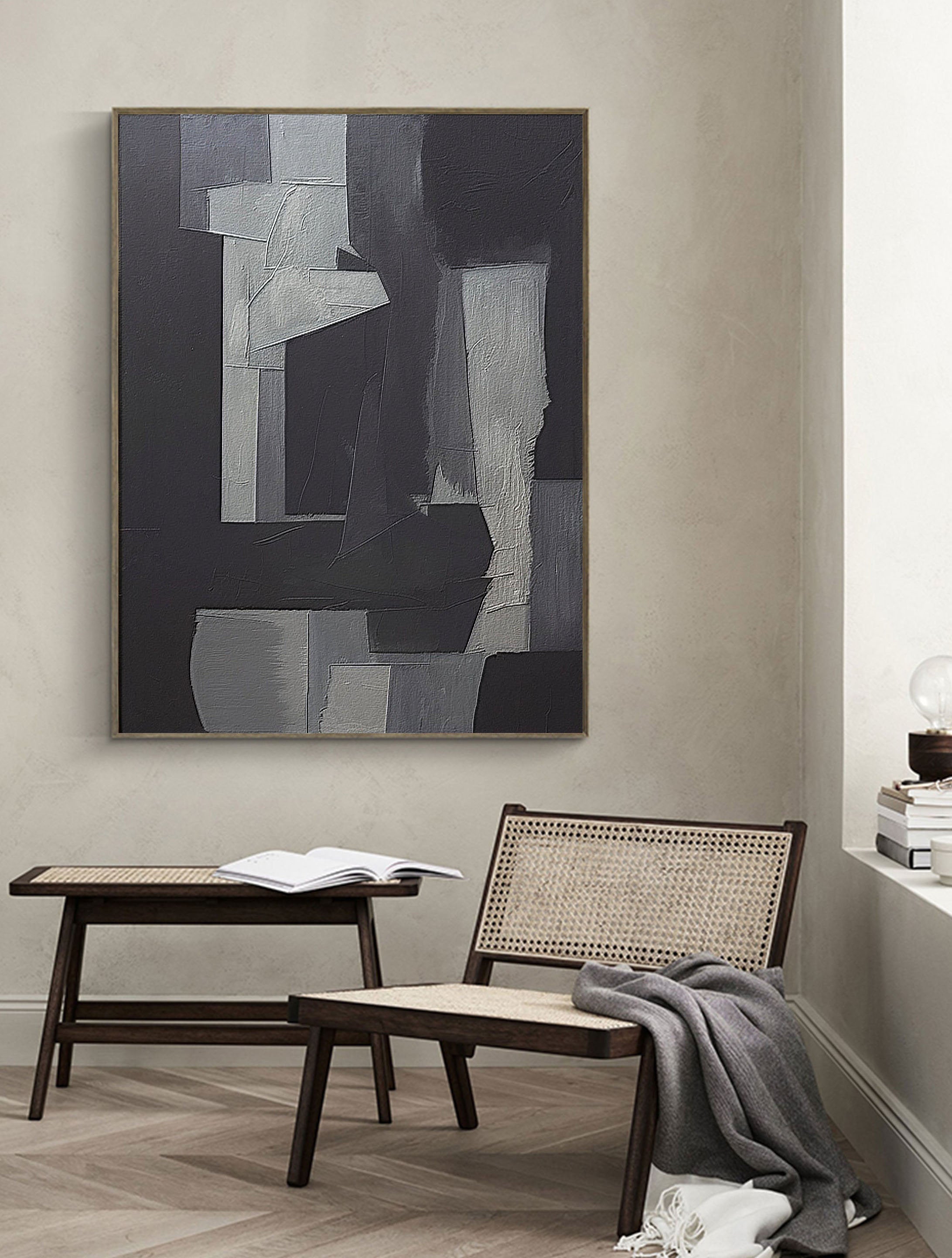 Minimalist Zen Canvas Painting #MZ045