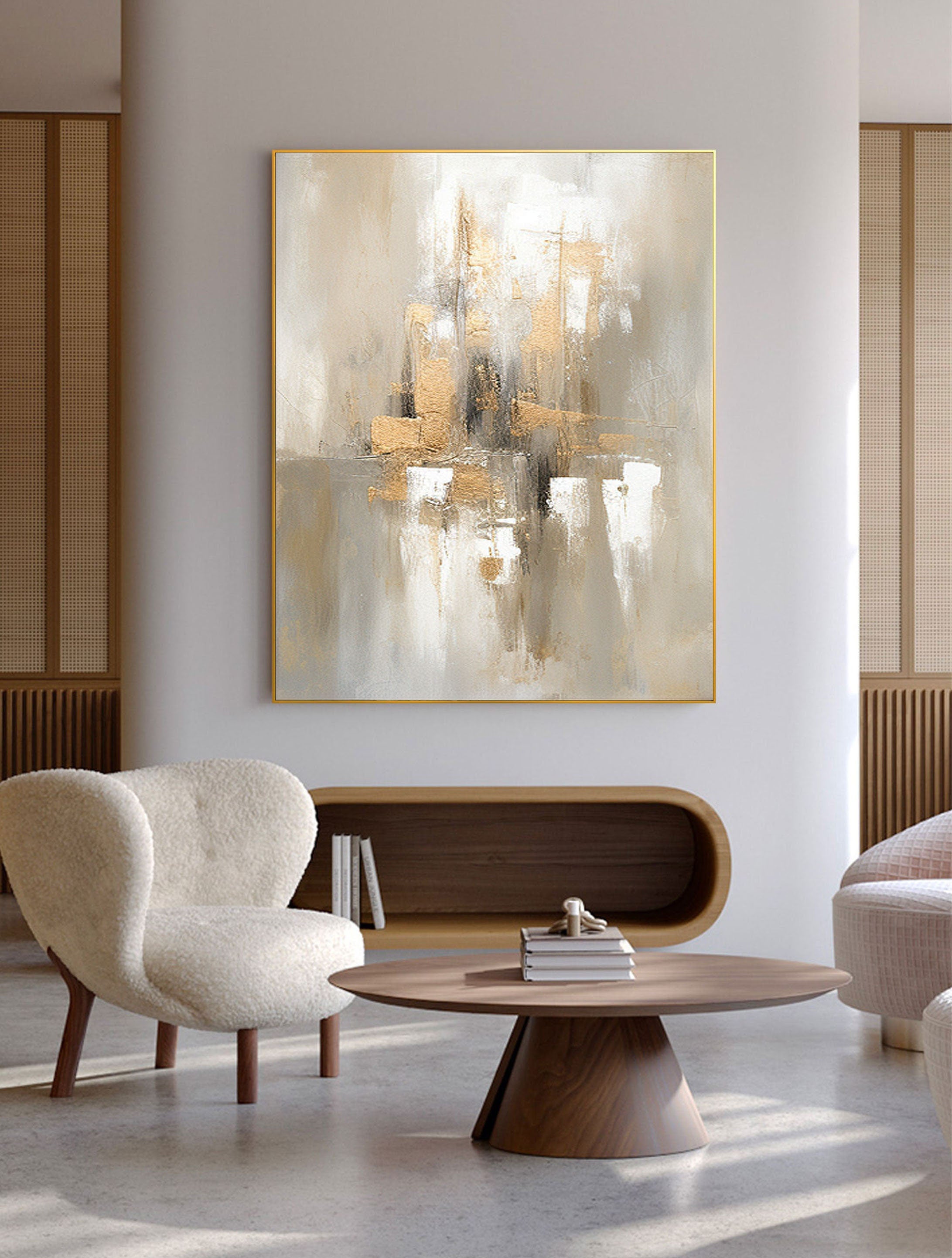 #CL-Custom Size Abstract Painting #AB 063