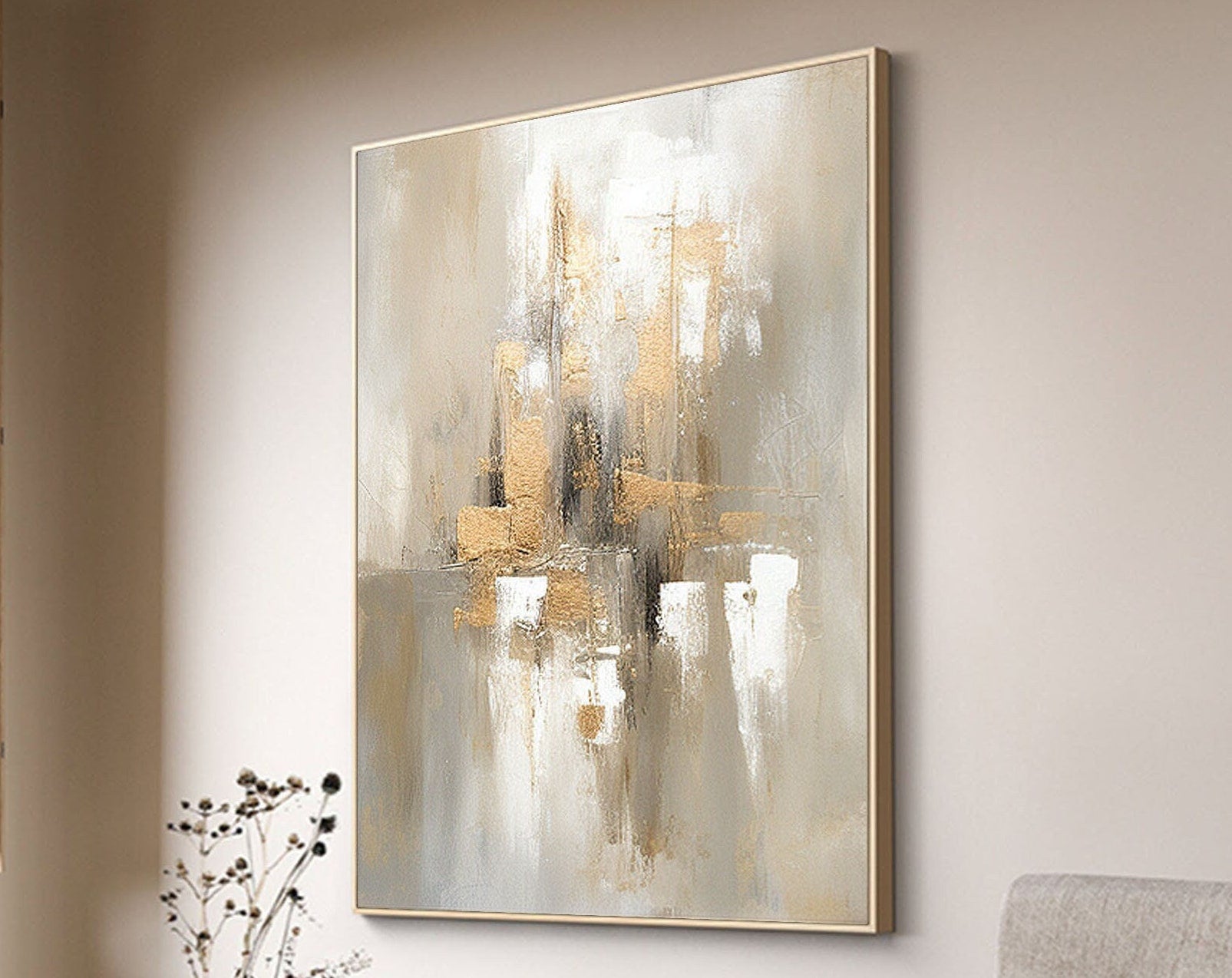 #CL-Custom Size Abstract Painting #AB 063