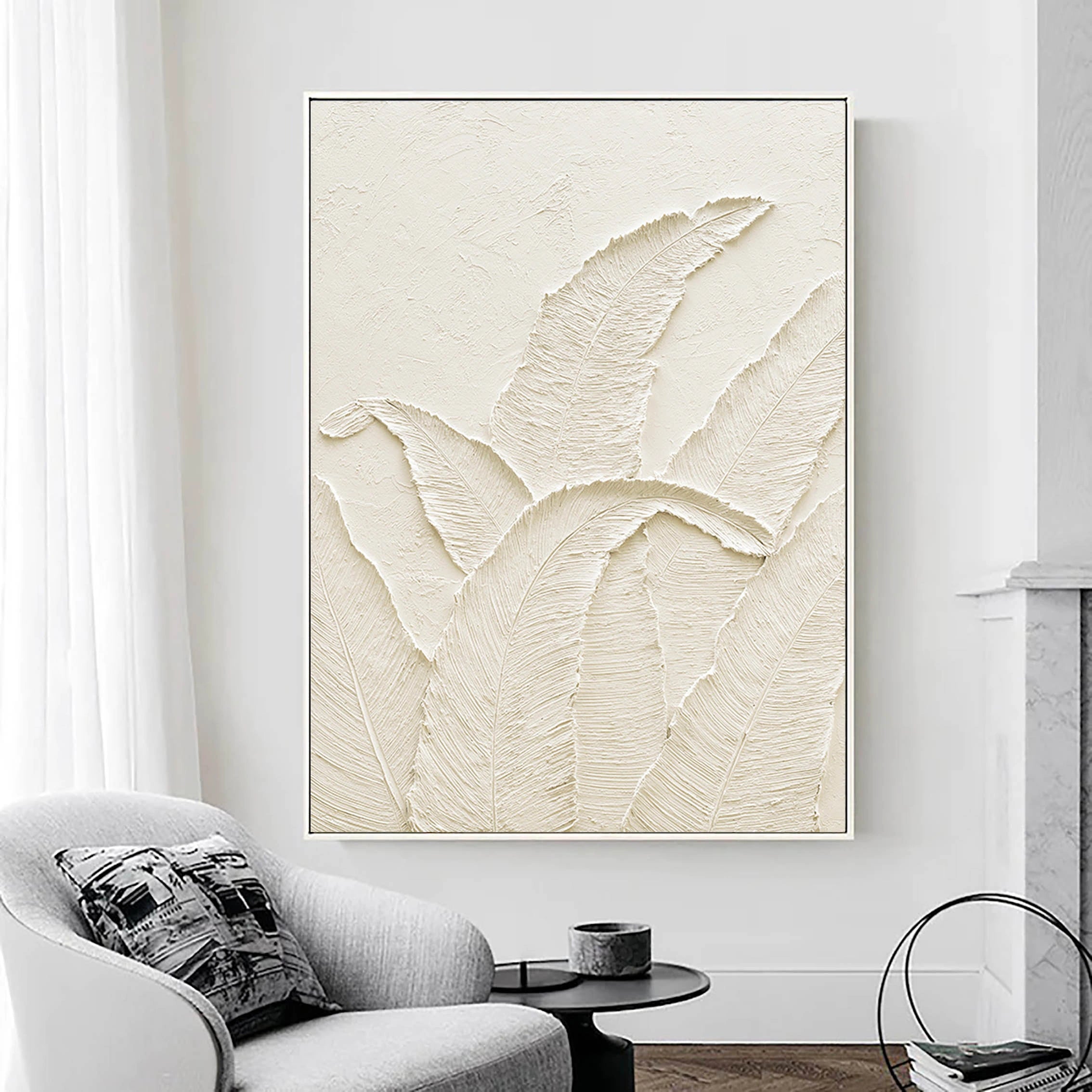 Plaster Art Minimalist Textured Painting #MM033