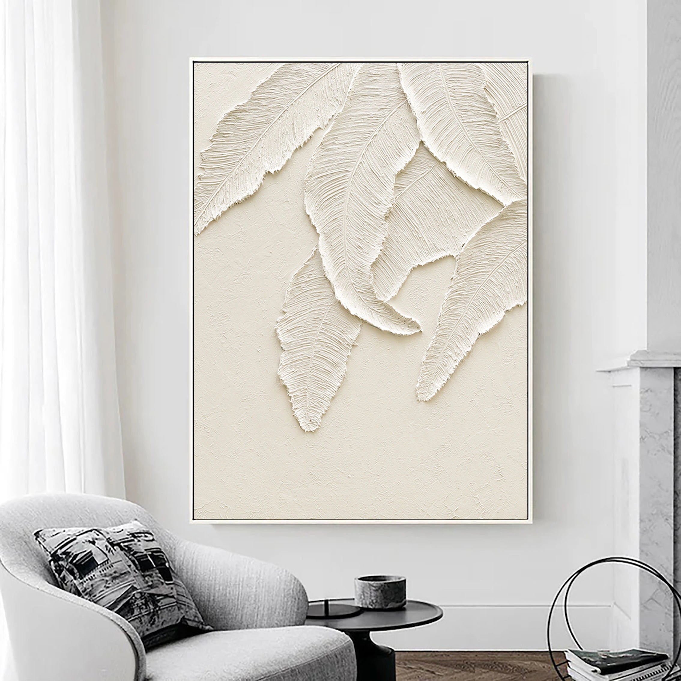 Plaster Art Minimalist Textured Painting #MM013