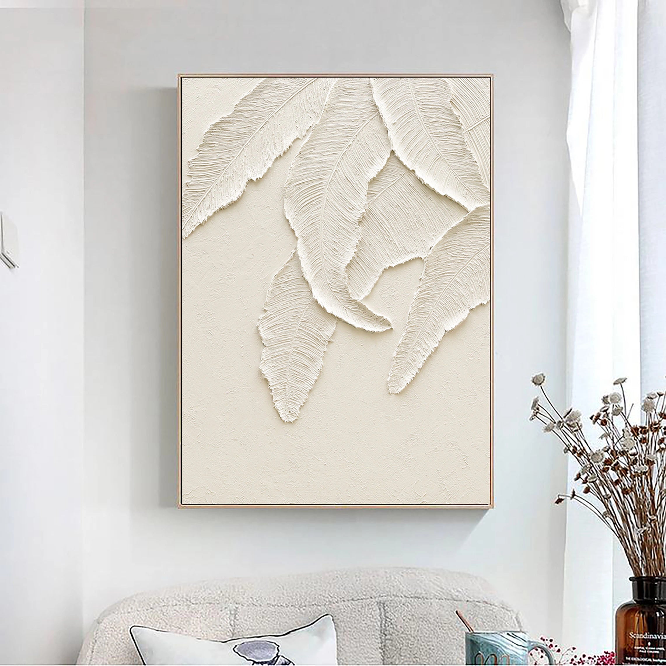 Plaster Art Minimalist Textured Painting #MM013