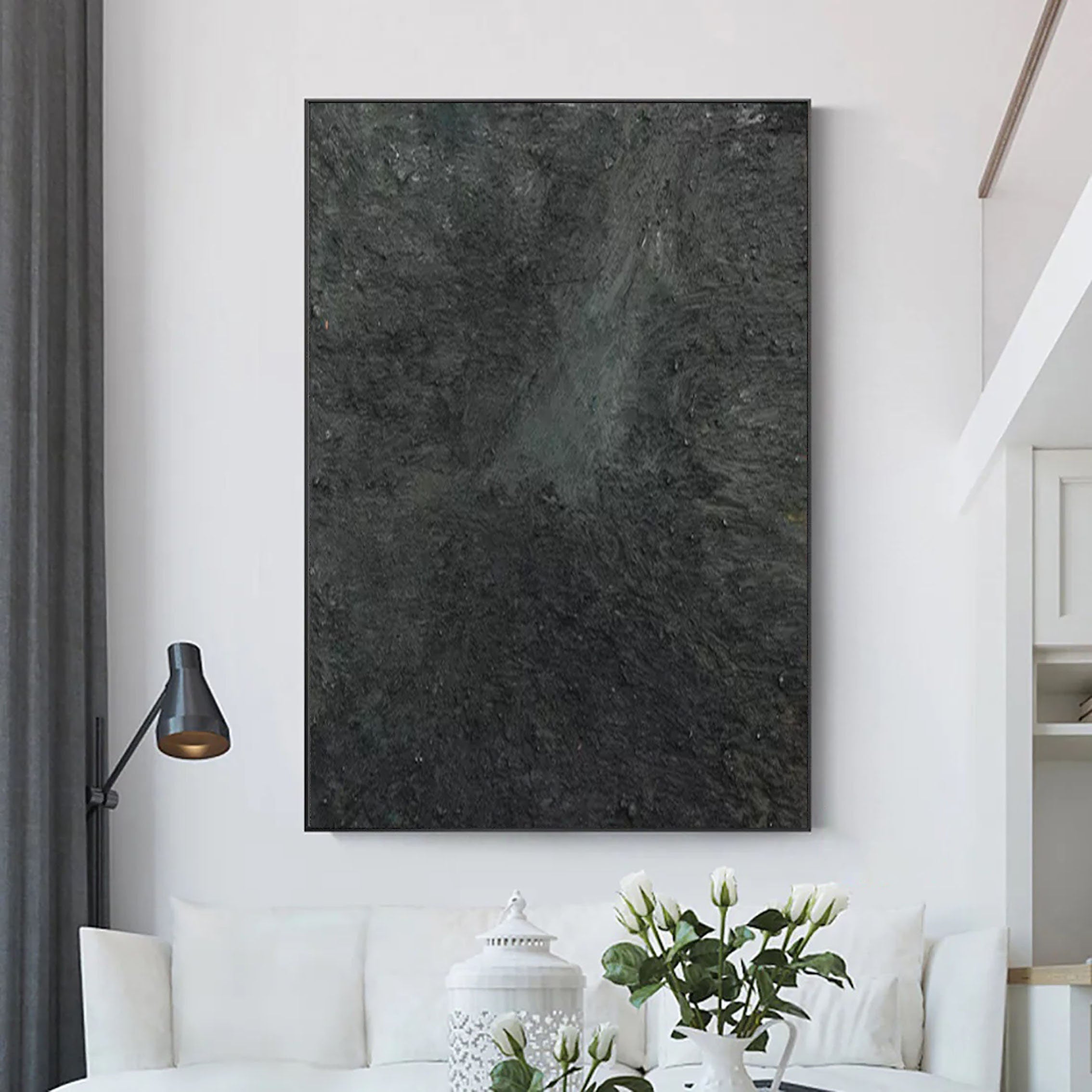Minimalist Zen Canvas Painting #MZ040