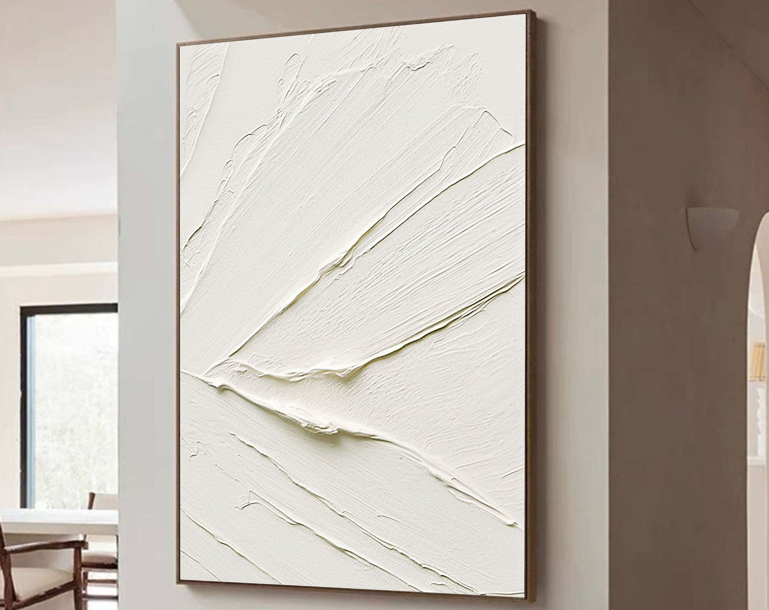 Plaster Art Minimalist Textured Painting #MM083