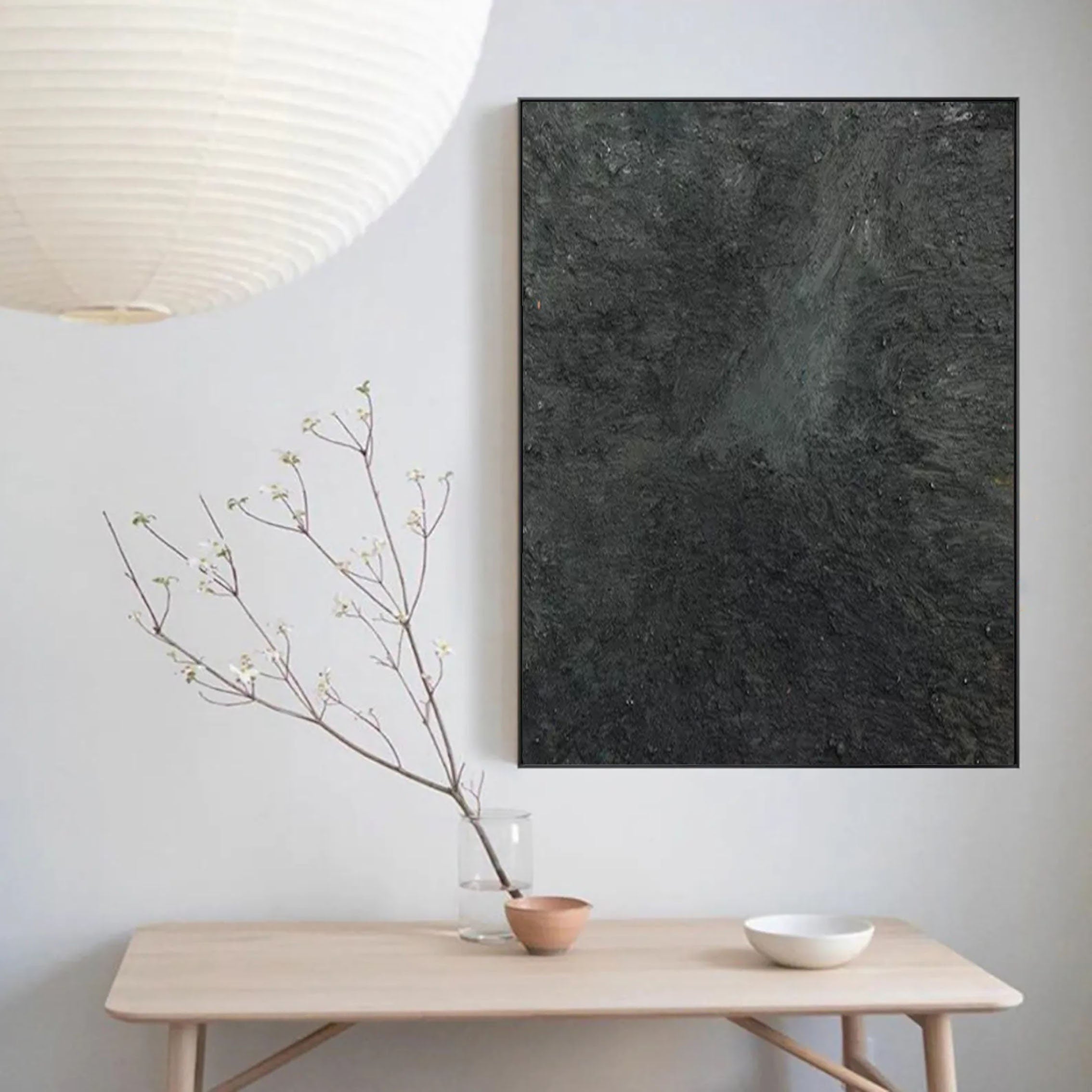 Minimalist Zen Canvas Painting #MZ040