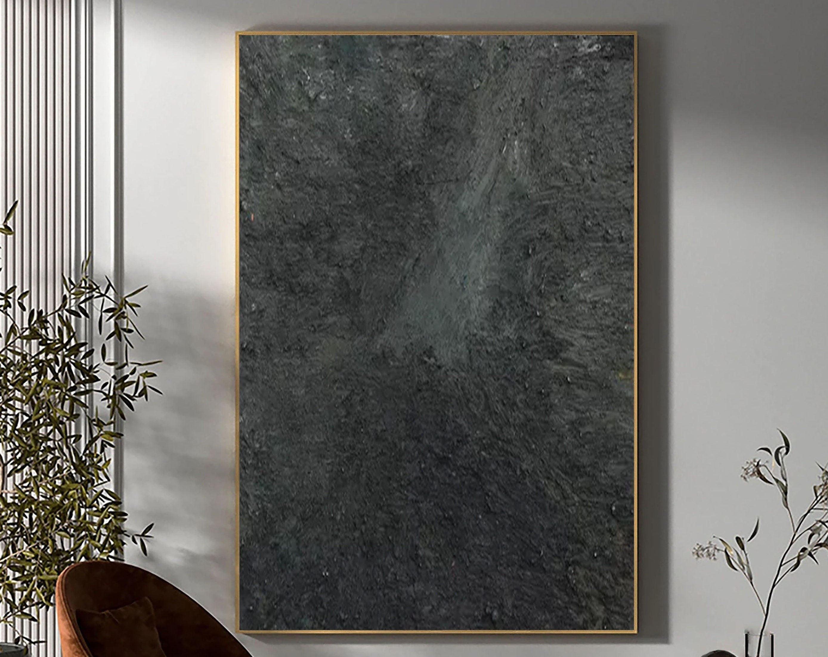 Minimalist Zen Canvas Painting #MZ040