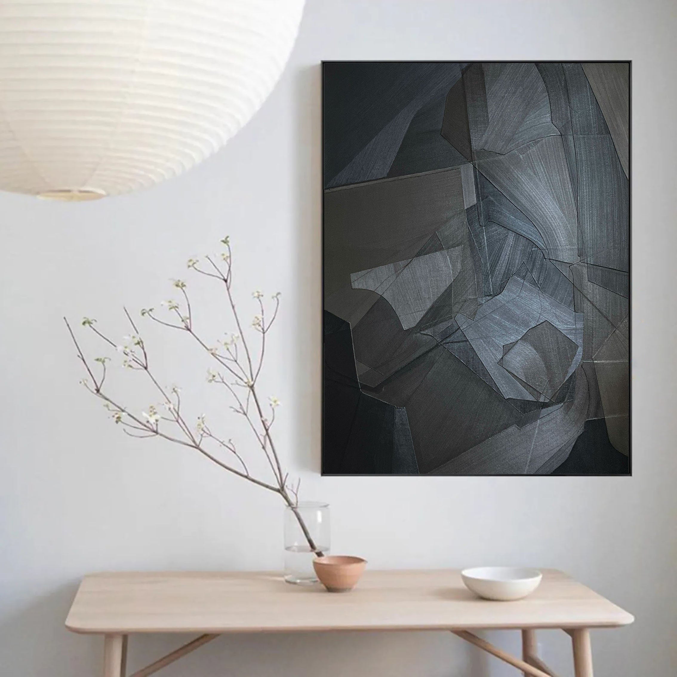 Minimalist Zen Canvas Painting #MZ039