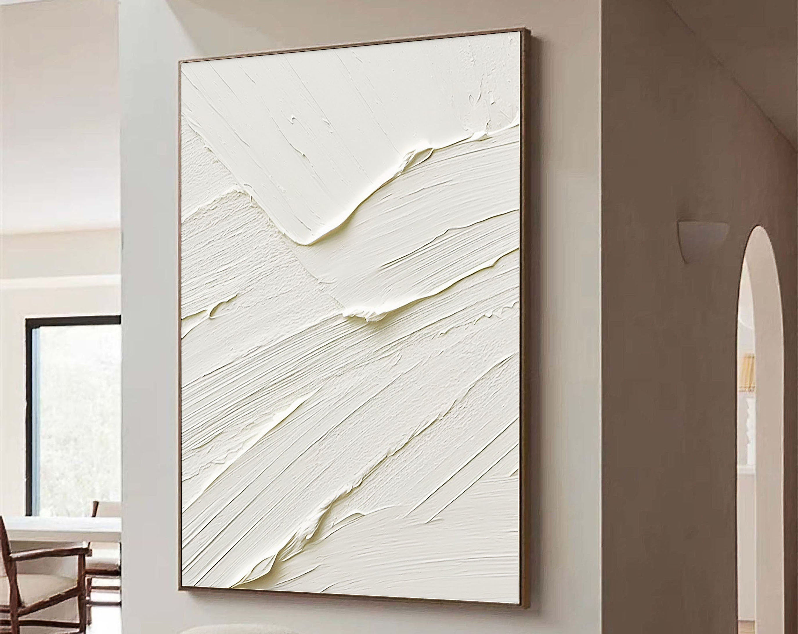 Plaster Art Minimalist Textured Painting #MM085