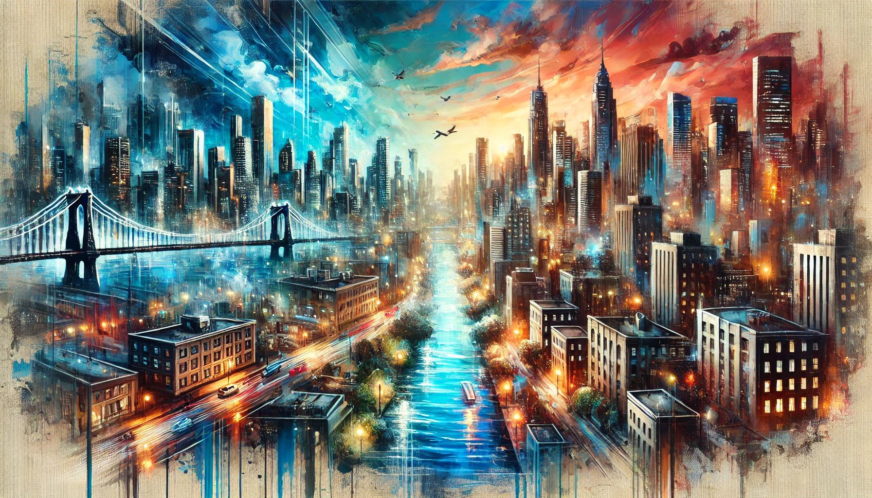 Urban Landscape Art: Transforming Cityscapes into Timeless Masterpieces