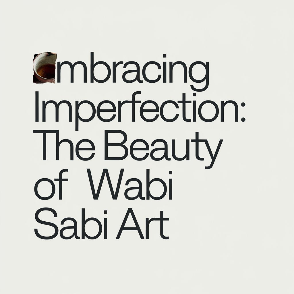 Embracing Imperfection: The Beauty of Wabi Sabi Art in Minimalist Design