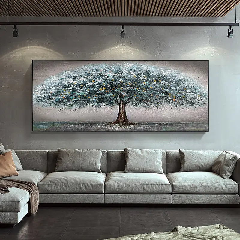 Flower And Tree Painting #FT 008