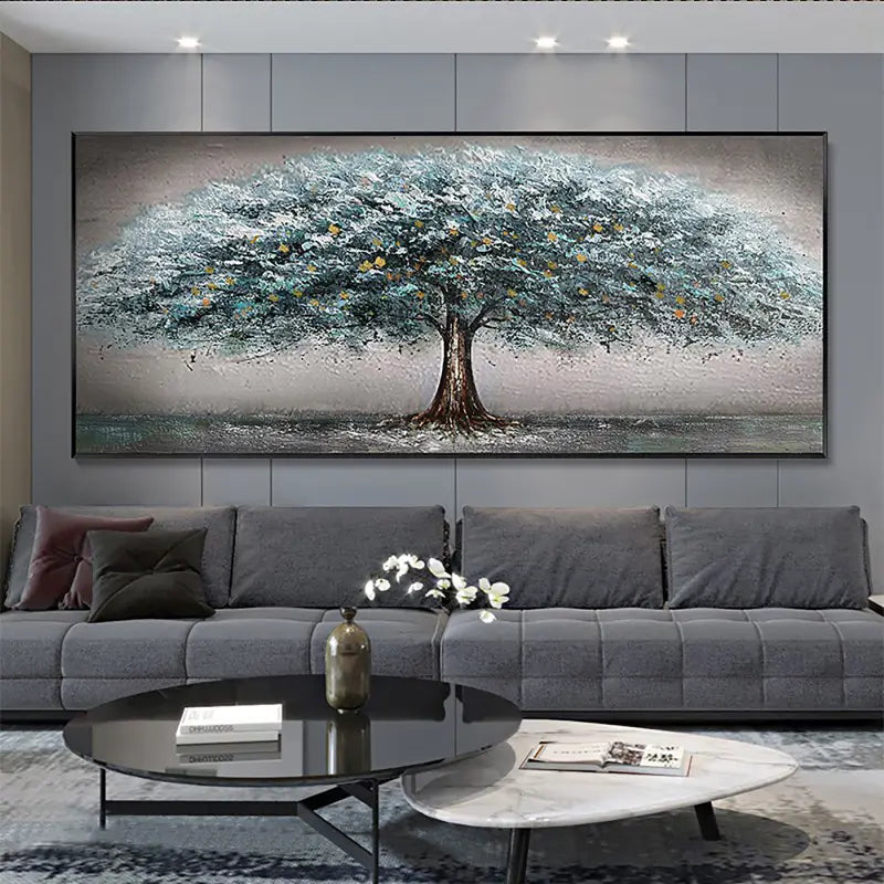 Flower And Tree Painting #FT 008