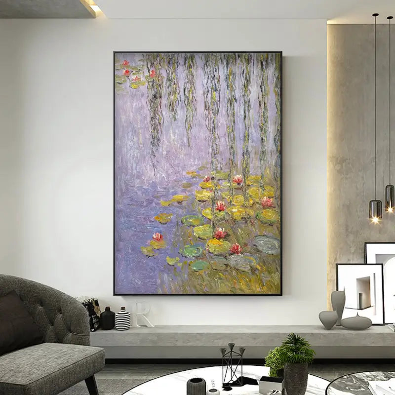 Flower And Tree Painting #FT 017