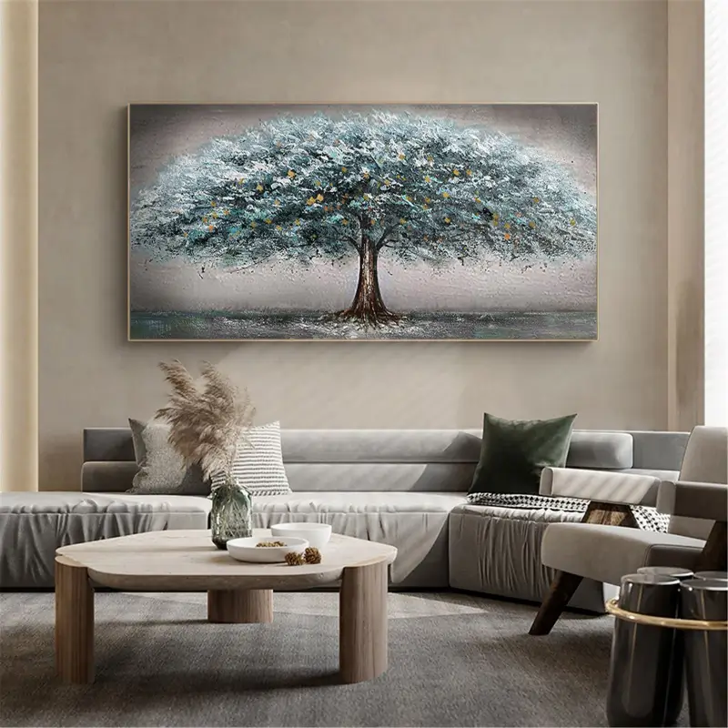 Flower And Tree Painting #FT 008