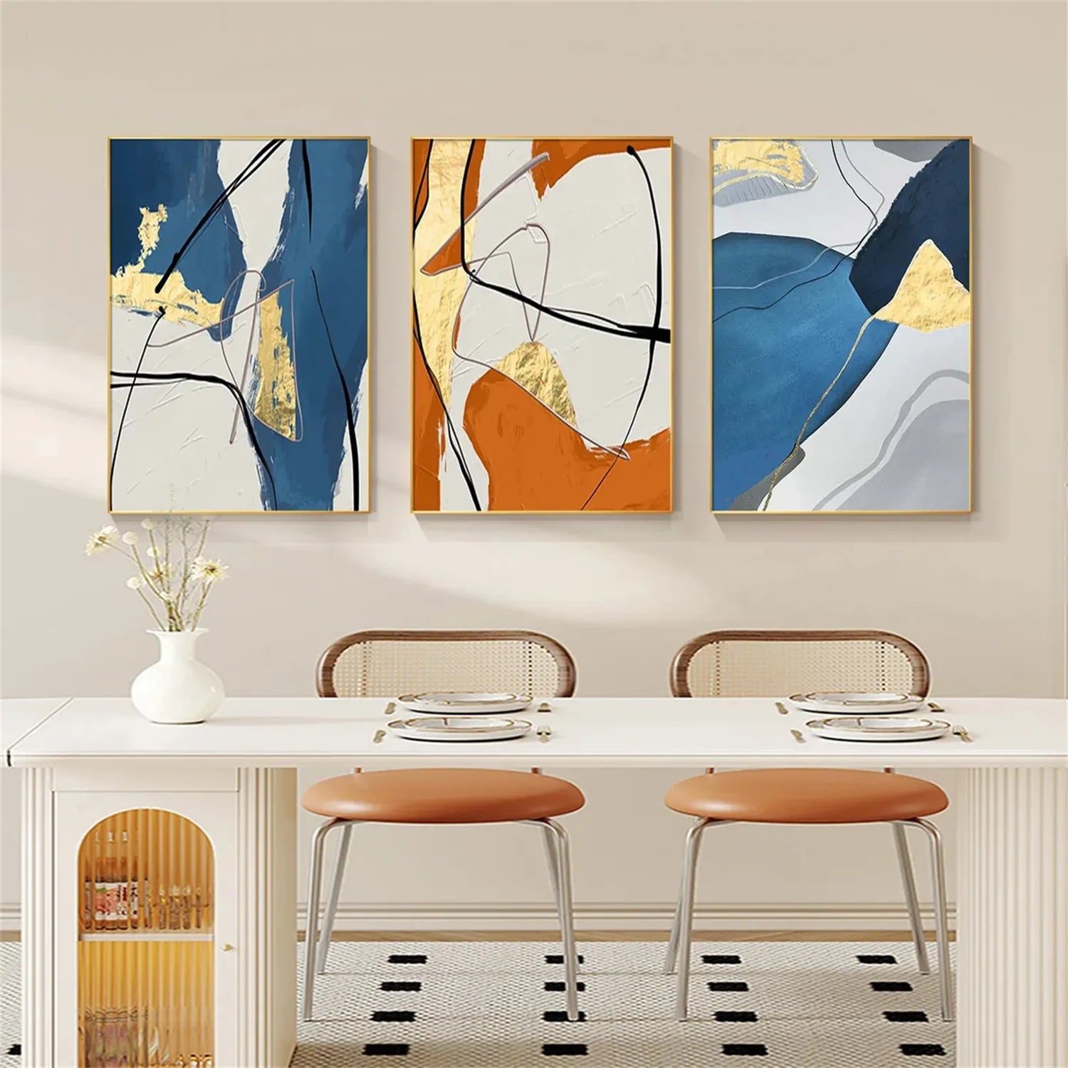 Abstract Painting Set of 3 #AB224