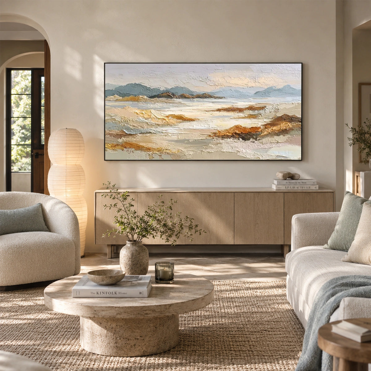 Minimalist Mountain Canvas #MM485