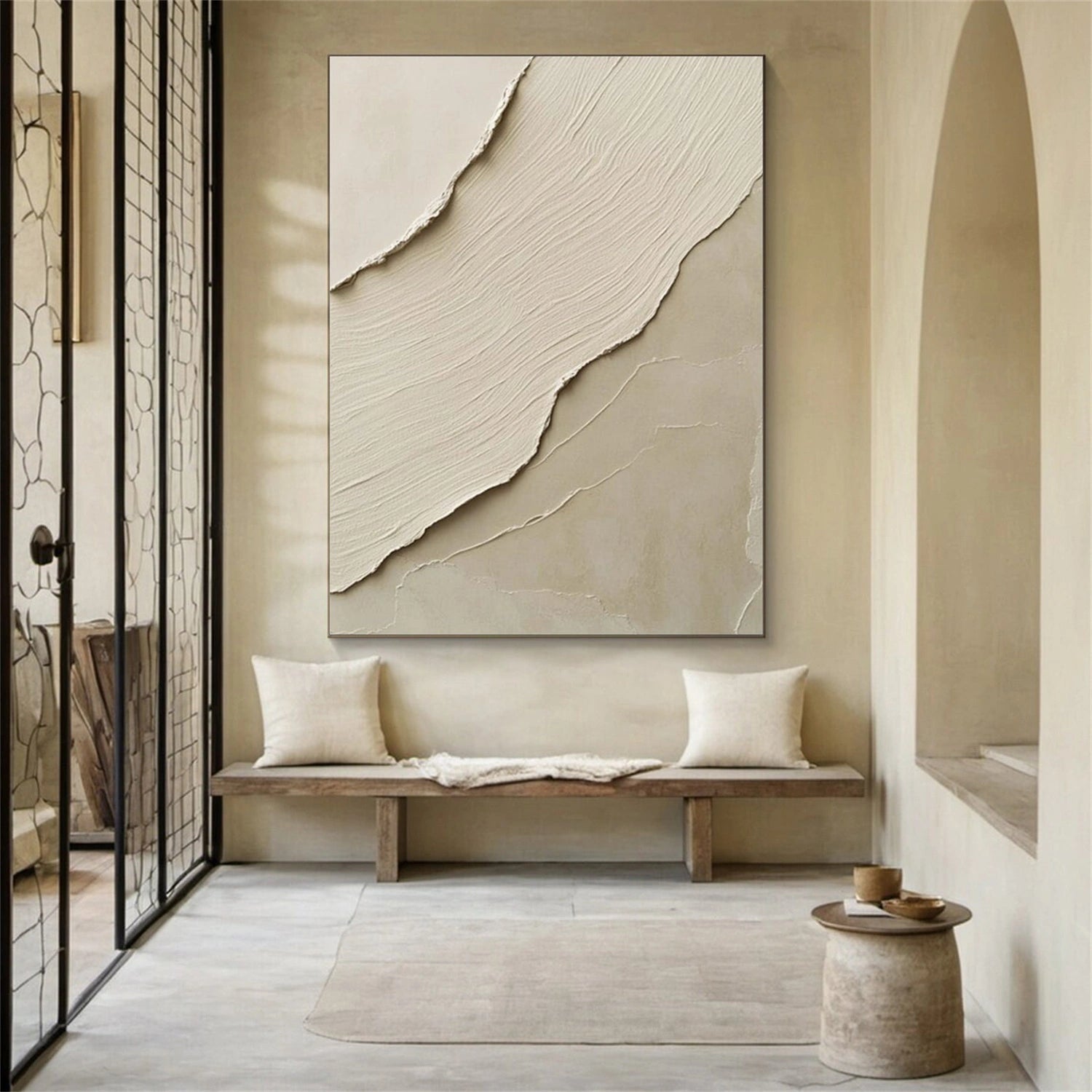 Minimalist Textured Canvas  #MM384