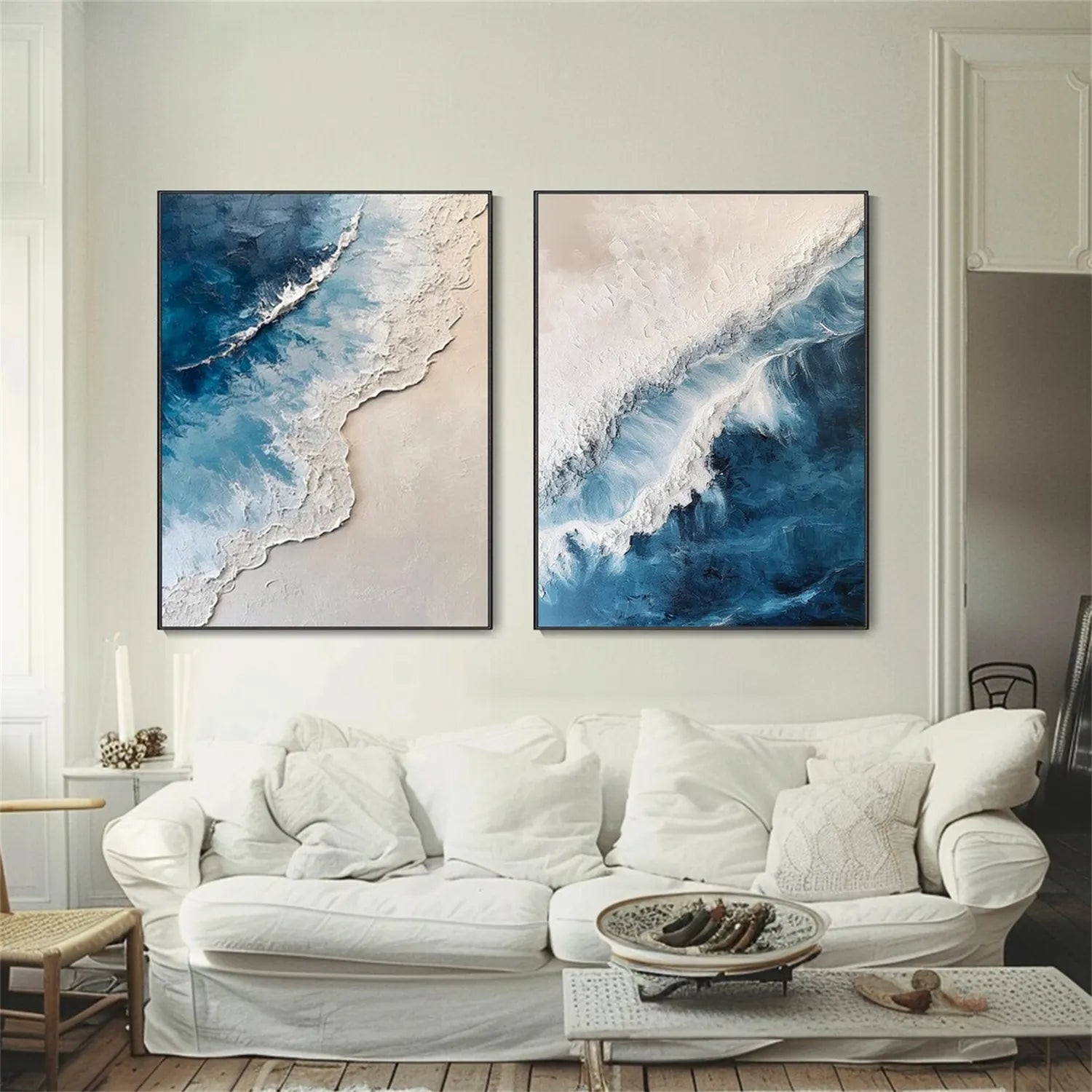 Ocean And Sky Painting Set of 2#OS 198