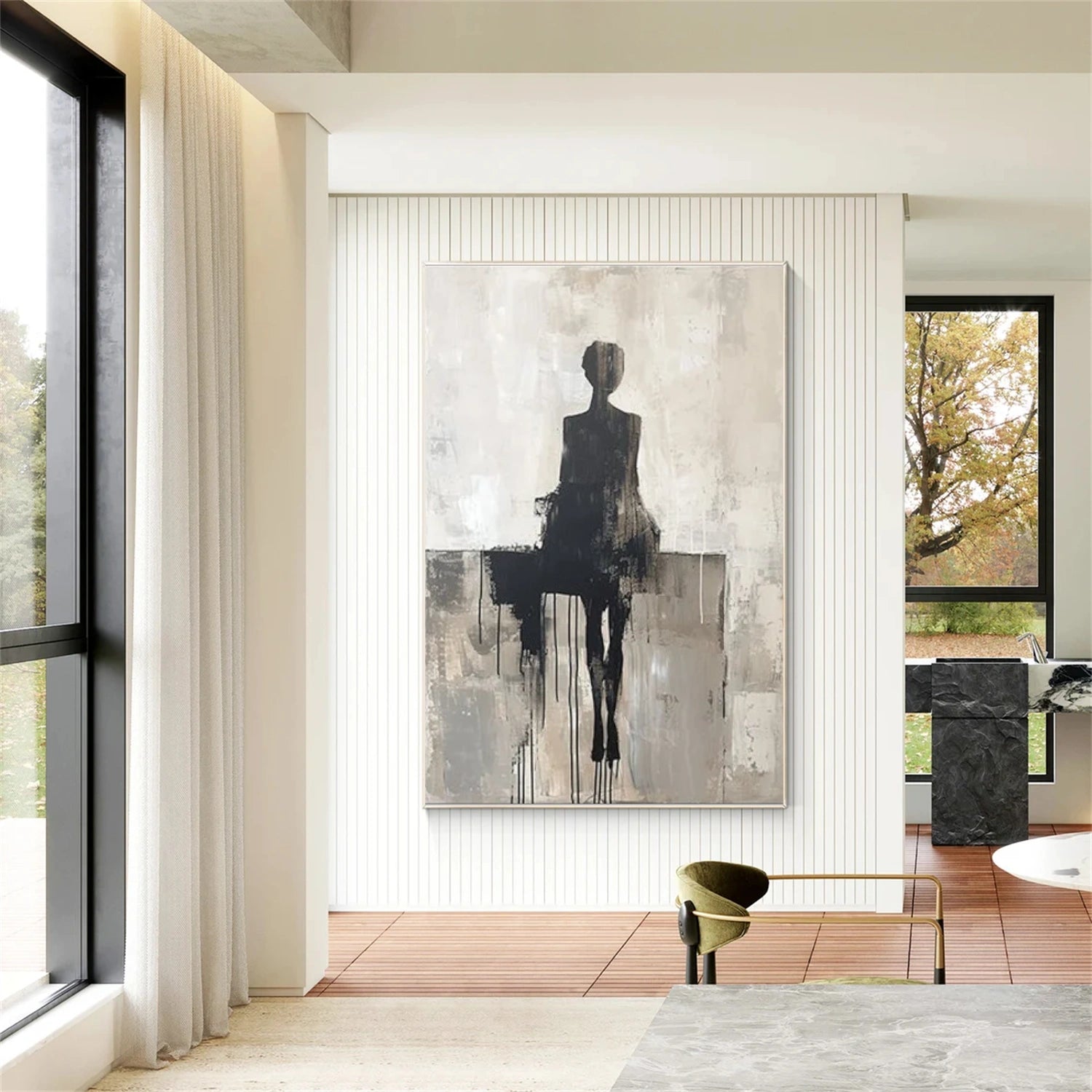Contemporary Abstract Minimalist Wall Art #CW030