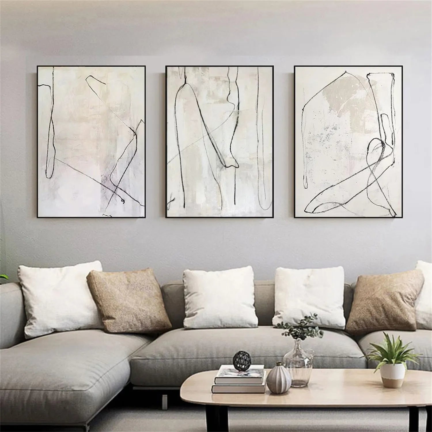 Abstract Painting Set of 3 #AB210