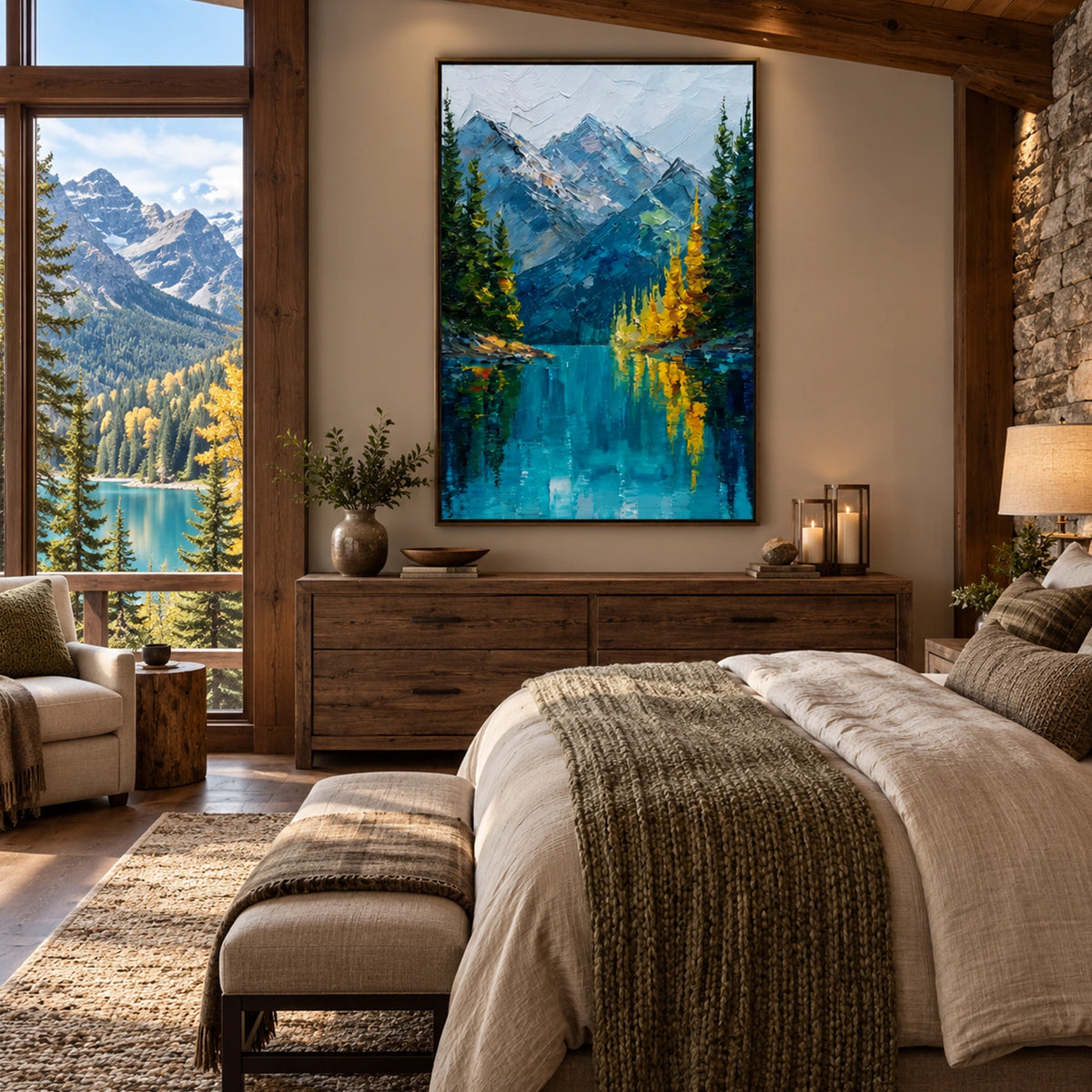 Minimalist Mountain Canvas # MM471