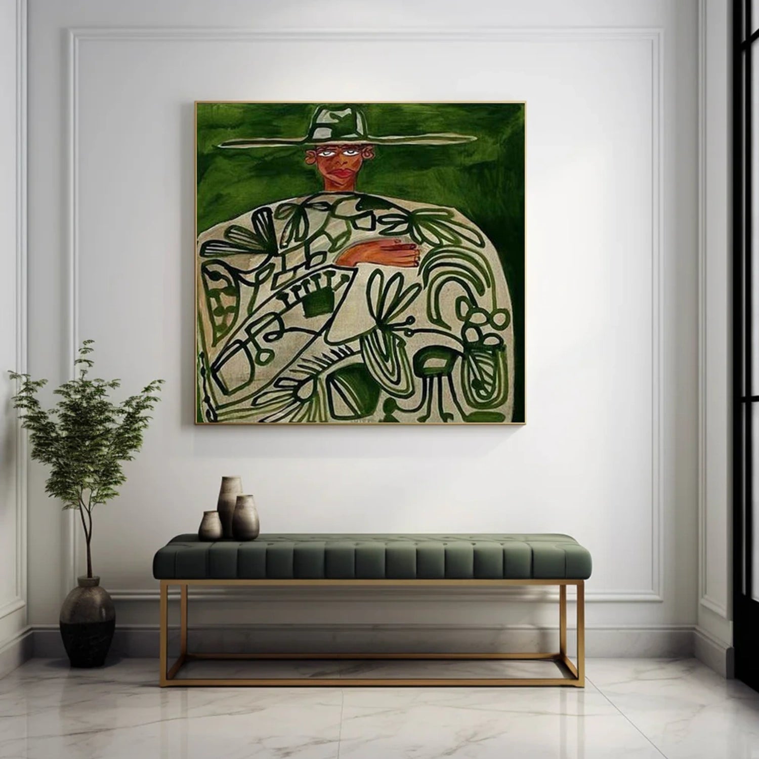 Abstract Portrait Wall Art # PT050