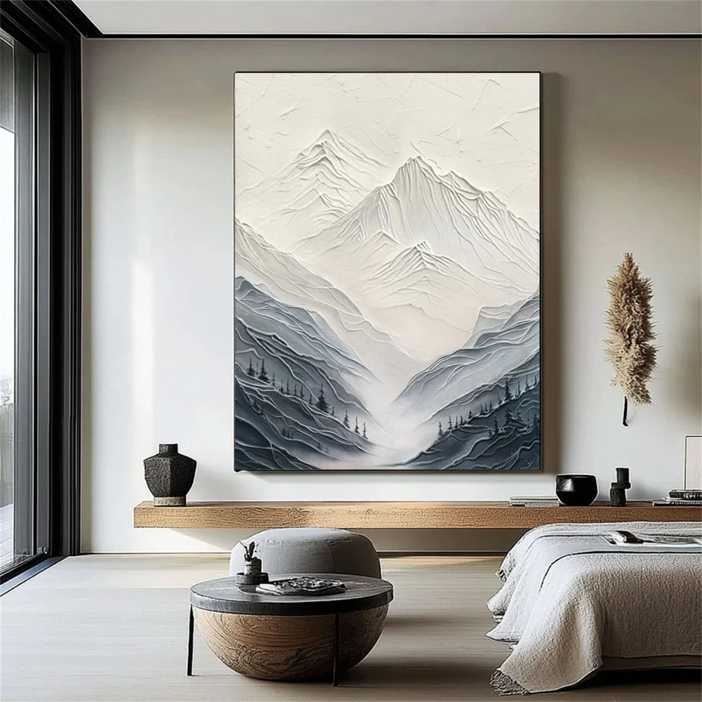 3D Textured Plaster Art Minimalist Wall Art #MM307