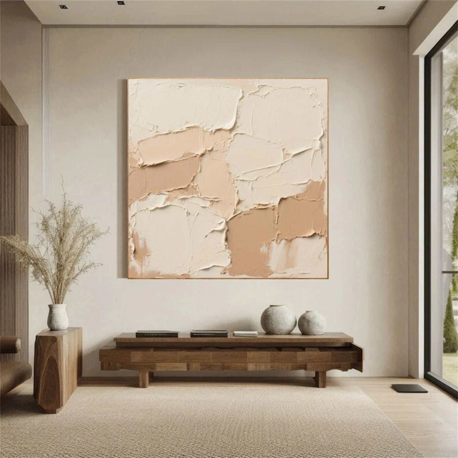 Abstract Textured Wall Art #AB640