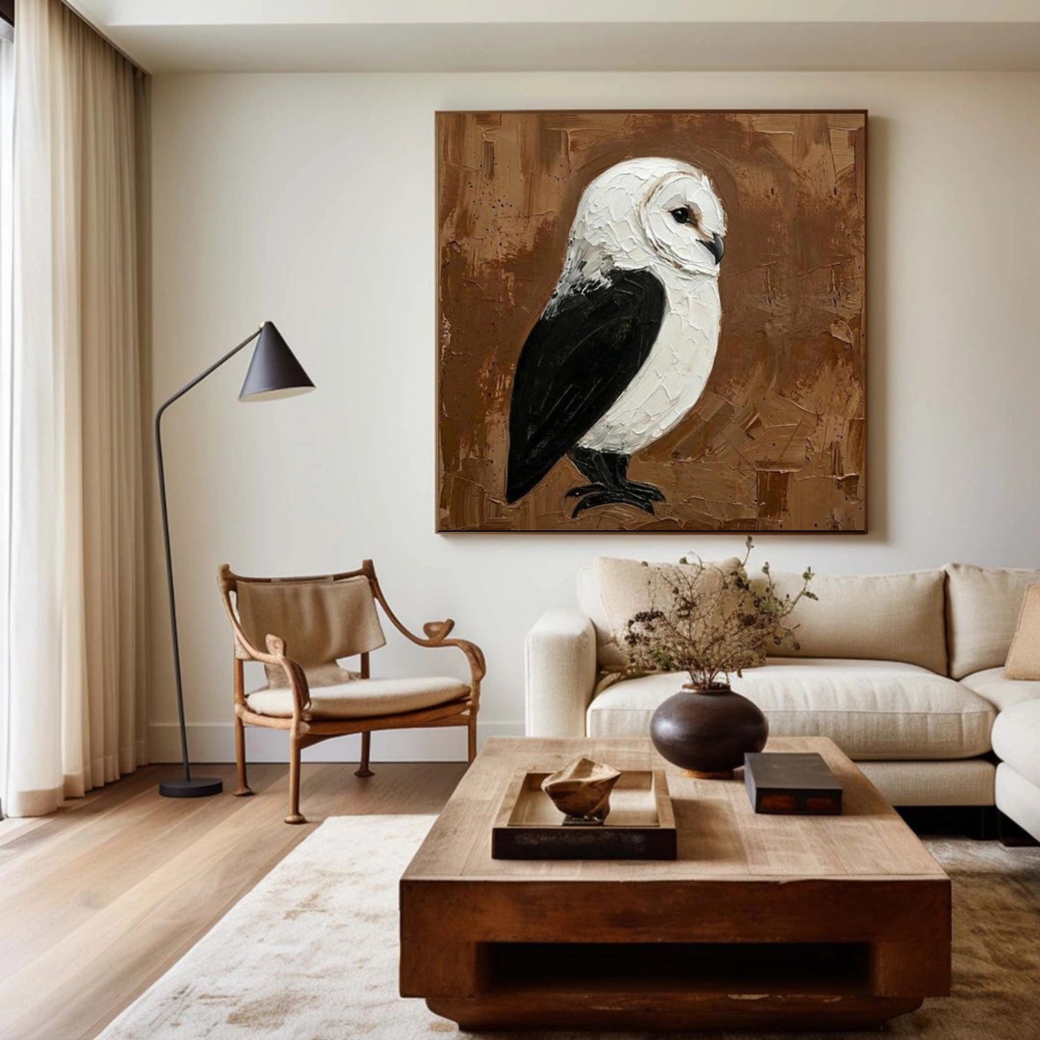 Abstract Animal Canvas Art #AP219