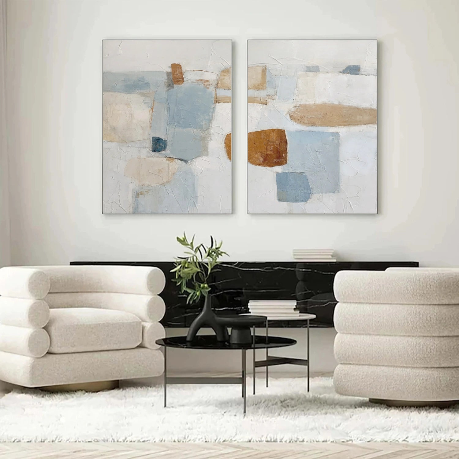 Wabi Sabi Set of 2 Wall Art #WS346