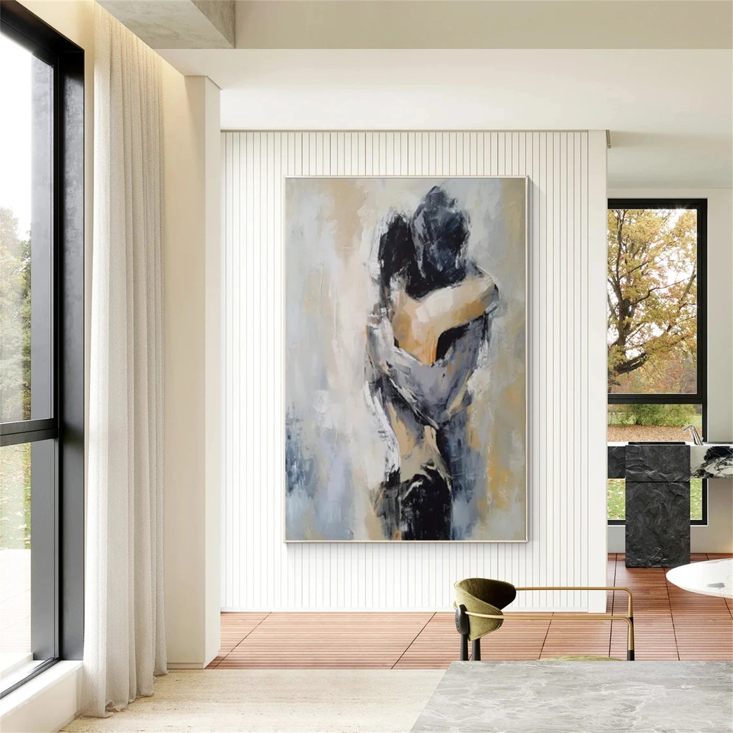 Abstract Portrait Wall Art #PT 068