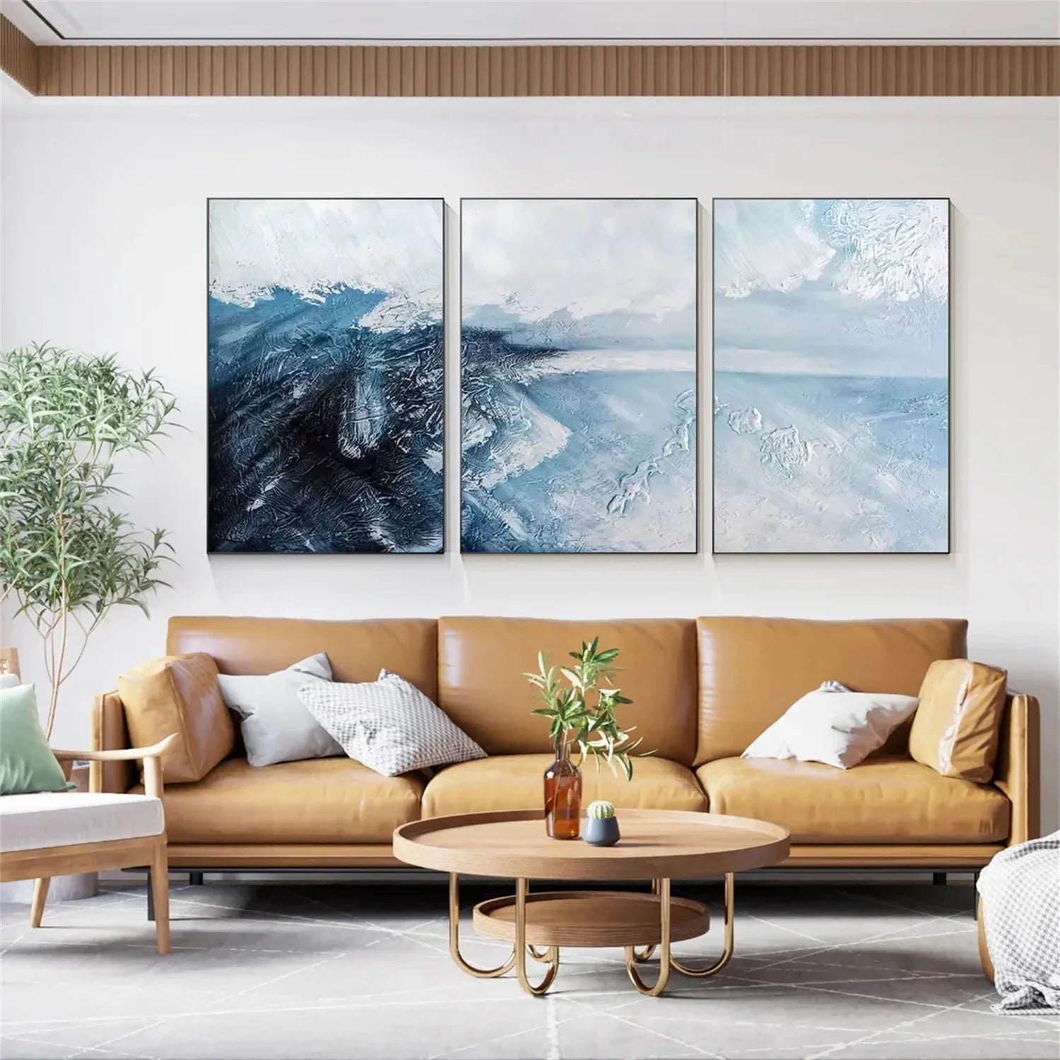 Ocean And Sky Painting Set of 3 #OS 212