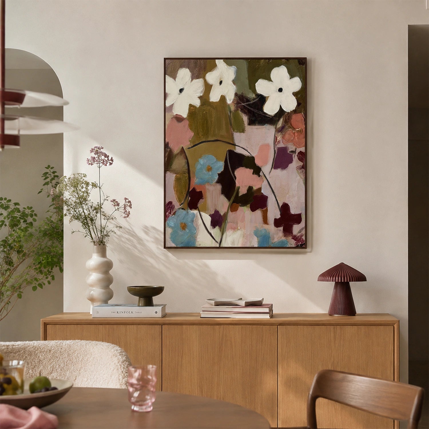 Flower & Tree Abstract Canvas # FT 406