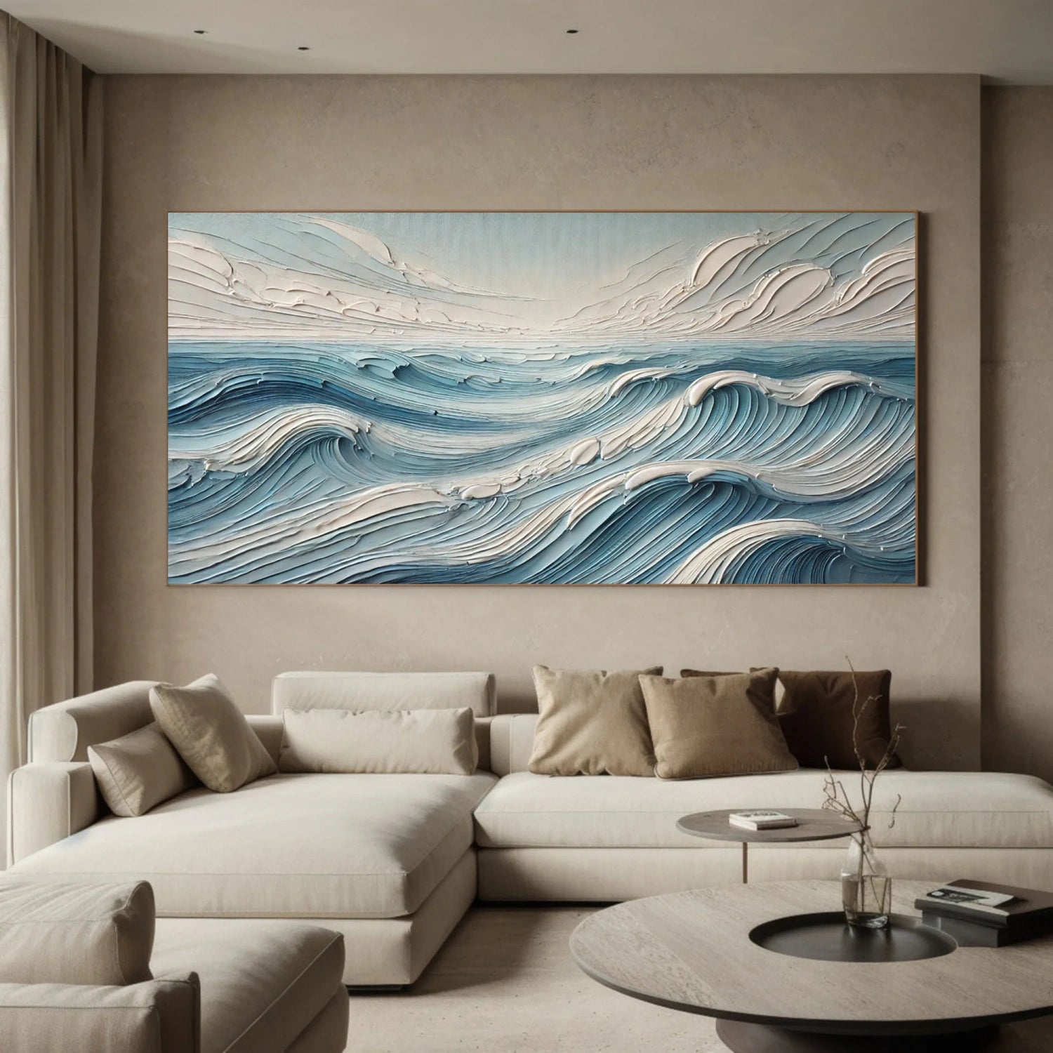 Ocean And Sky Painting #OS 231