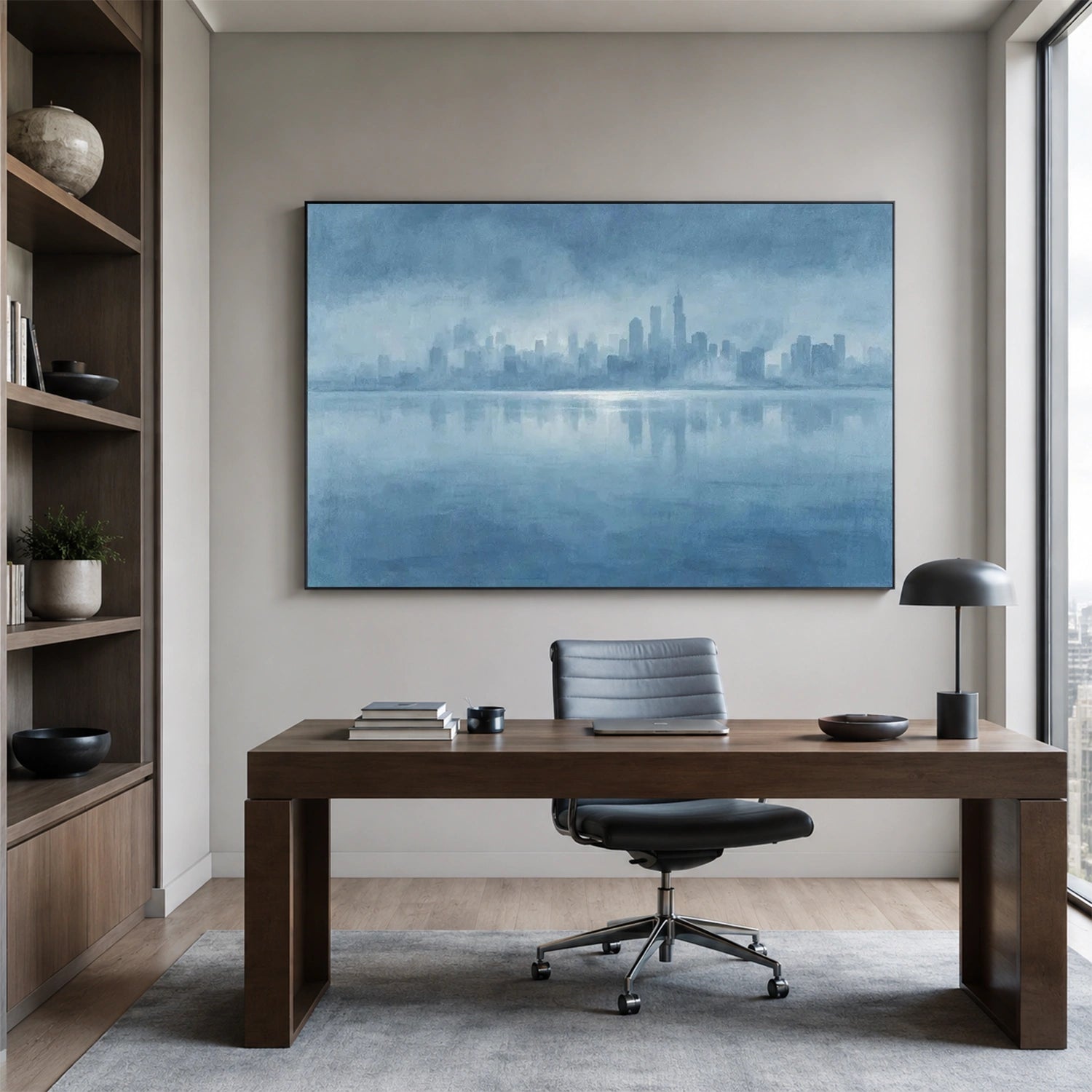 Abstract Urban Landscape Painting #UL 056