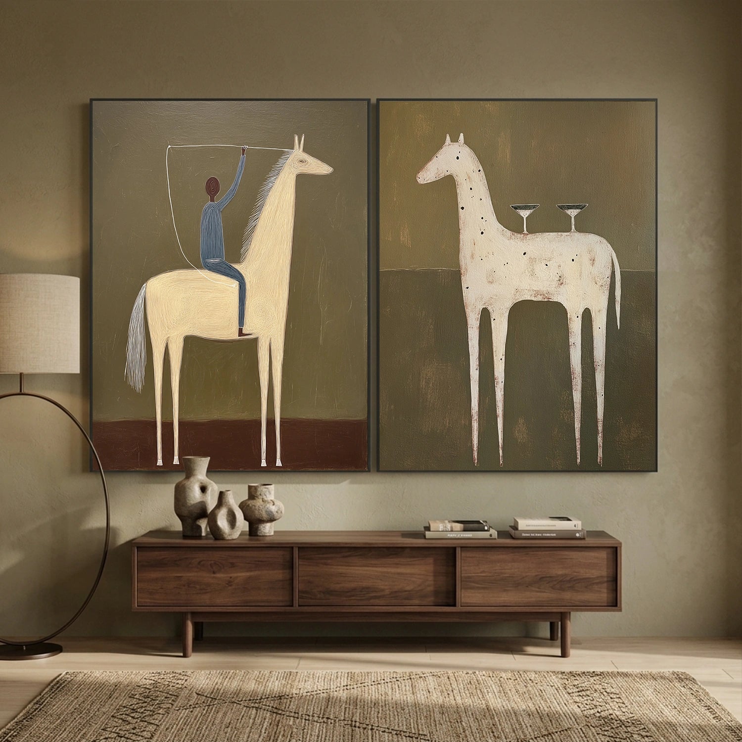 Americana Wall Art Set of 2 #VE108