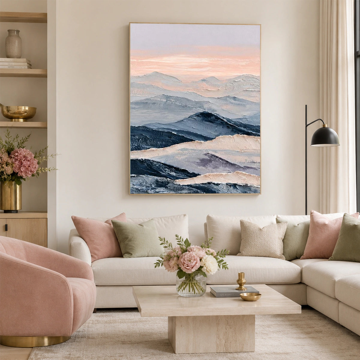 Minimalist Mountain Canvas # MM472
