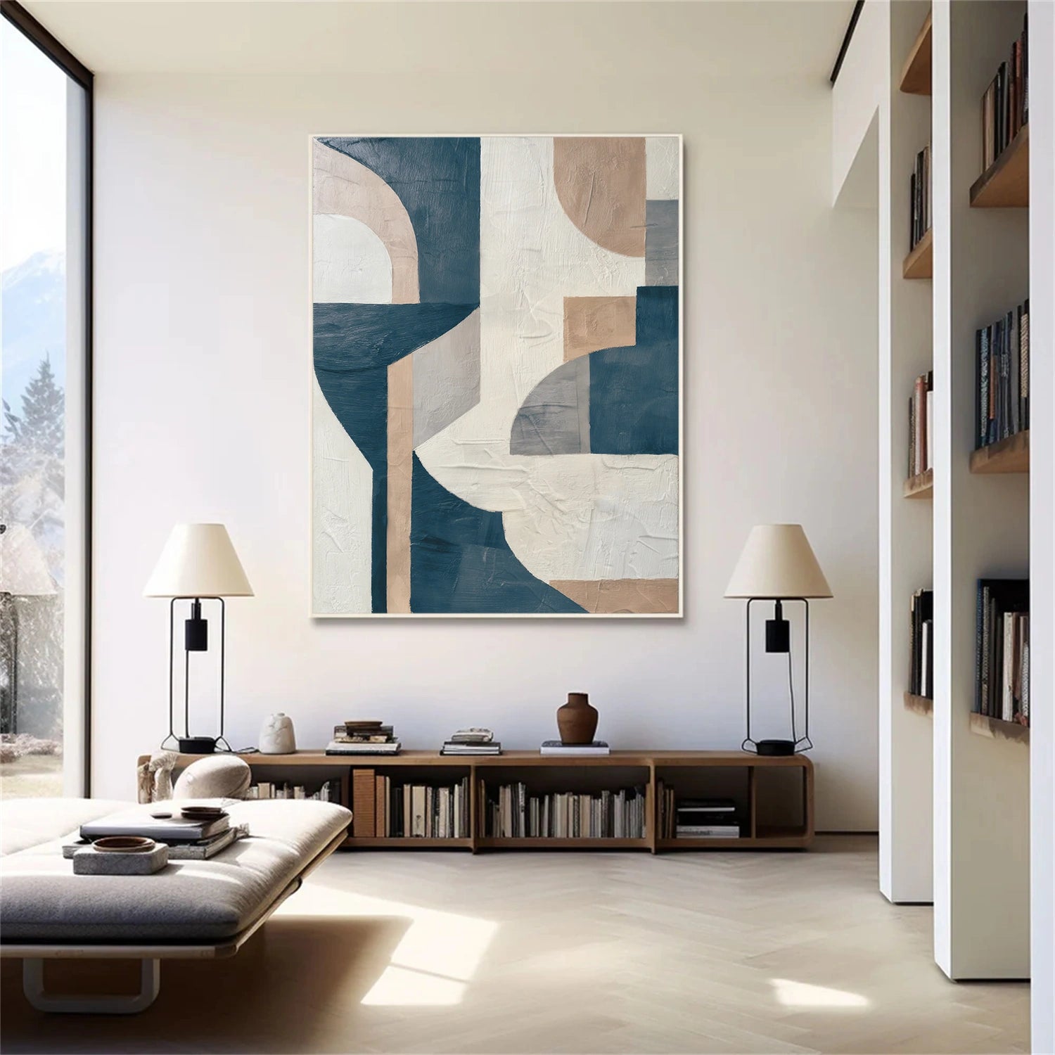 Abstract Textured Wall Art #AB 605