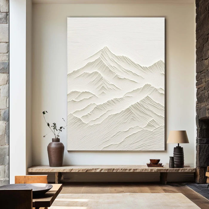 3D Textured Plaster Art Minimalist Wall Art #MM306