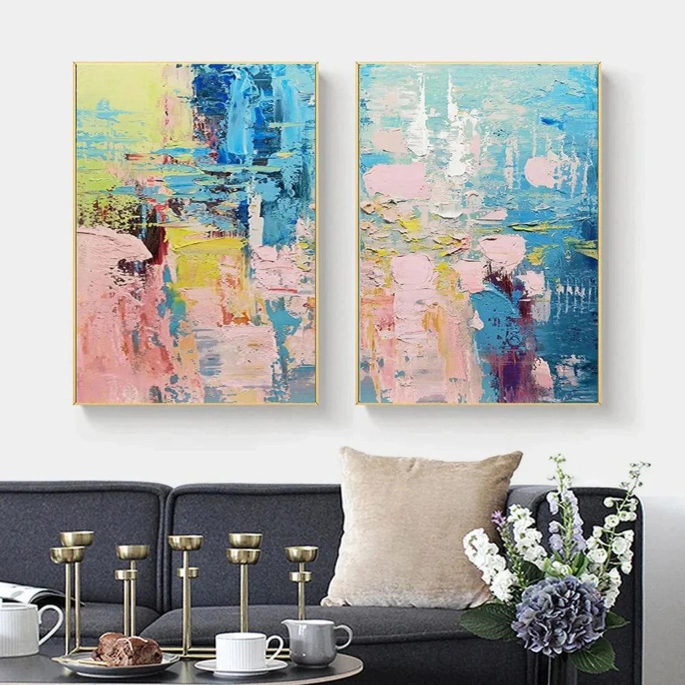 Abstract Painting Set of 2 #AB 324