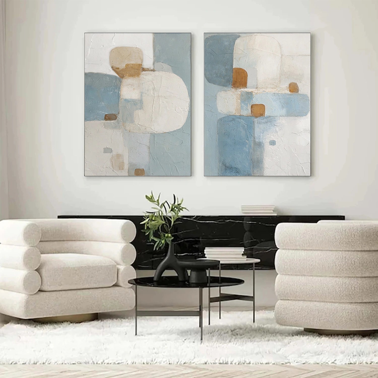 Wabi Sabi Set of 2 Wall Art #WS347
