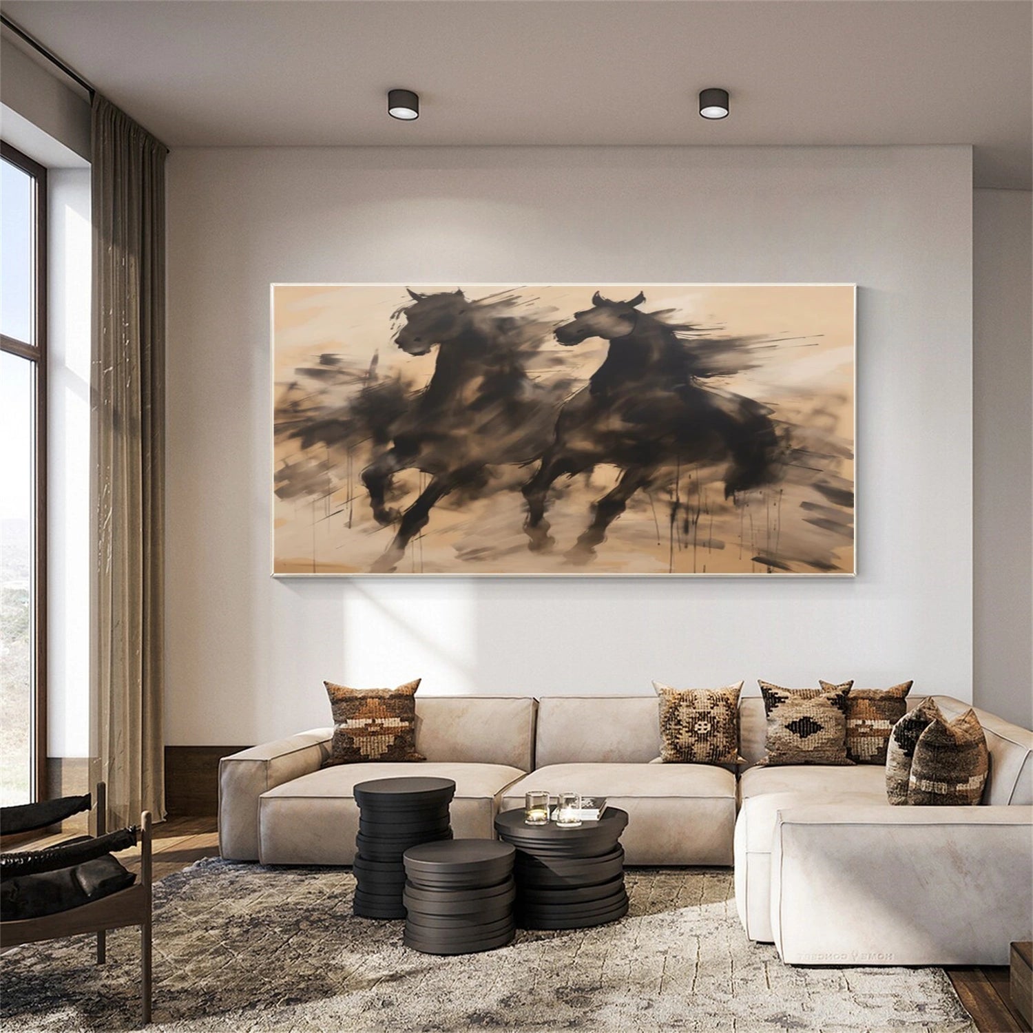 Abstract House Wall Art #AB 490