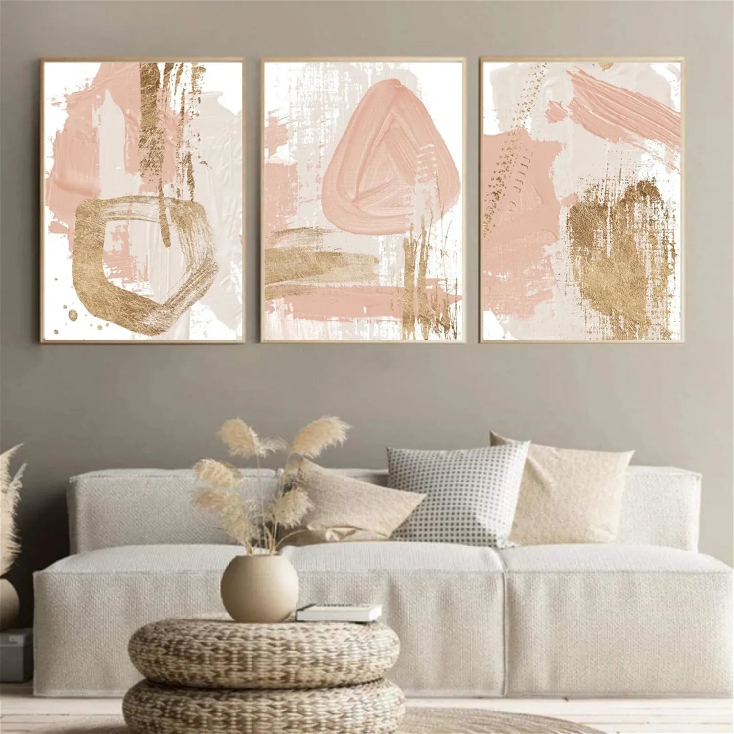 Abstract Painting Set of 3 #AB223